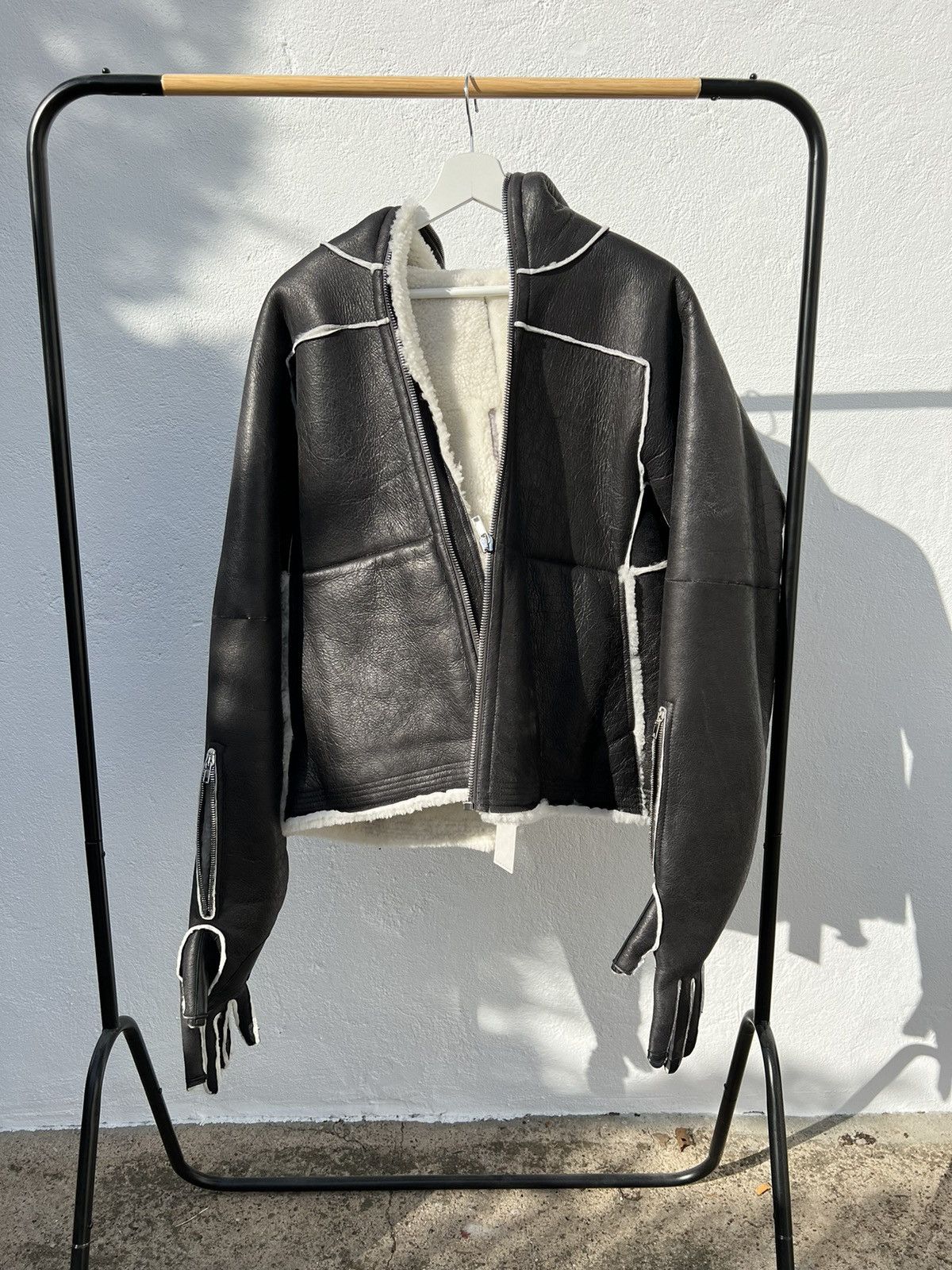 Rick Owens ARCHIVE Rick Owens FW21 "Gethsemane" Gloved Hooded Jacket Size US M / EU 48-50 / 2 - 2 Thumbnail