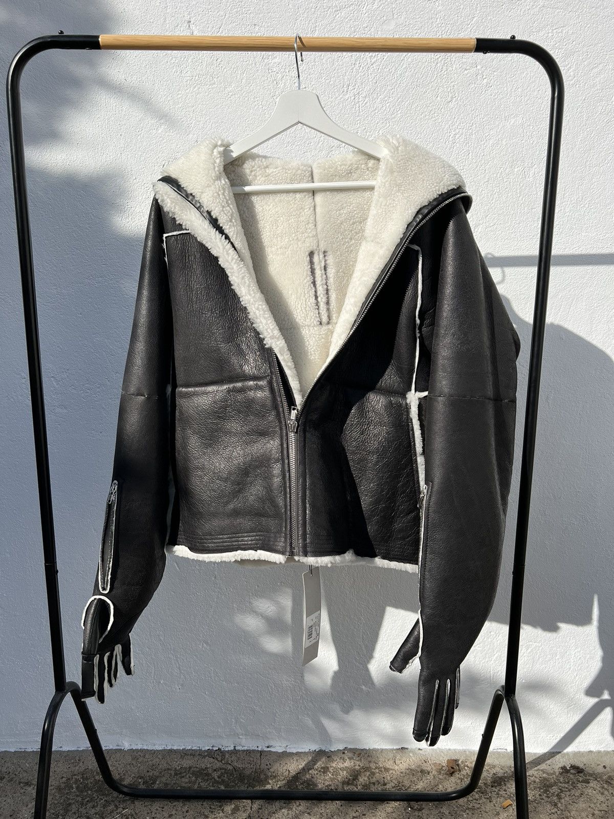 Rick Owens ARCHIVE Rick Owens FW21 "Gethsemane" Gloved Hooded Jacket Size US M / EU 48-50 / 2 - 1 Thumbnail
