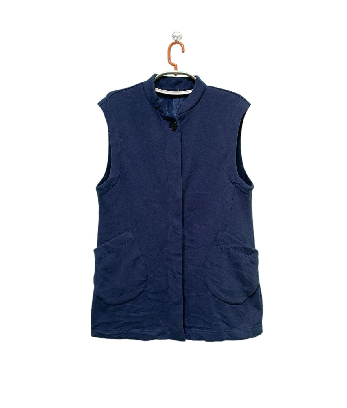 Yohji Yamamoto Designer Yohji Yamamoto Y’s for living button jacket Vest Size US L / EU 52-54 / 3 - 1 Thumbnail
