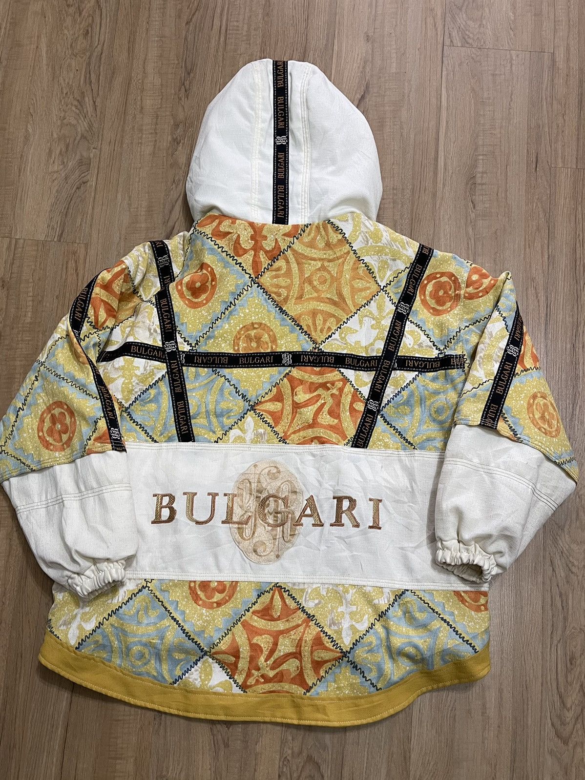 Bvlgari × Vintage Vintage BULGARI Colour way Ski Jacket Size US L / EU 52-54 / 3 - 6 Thumbnail