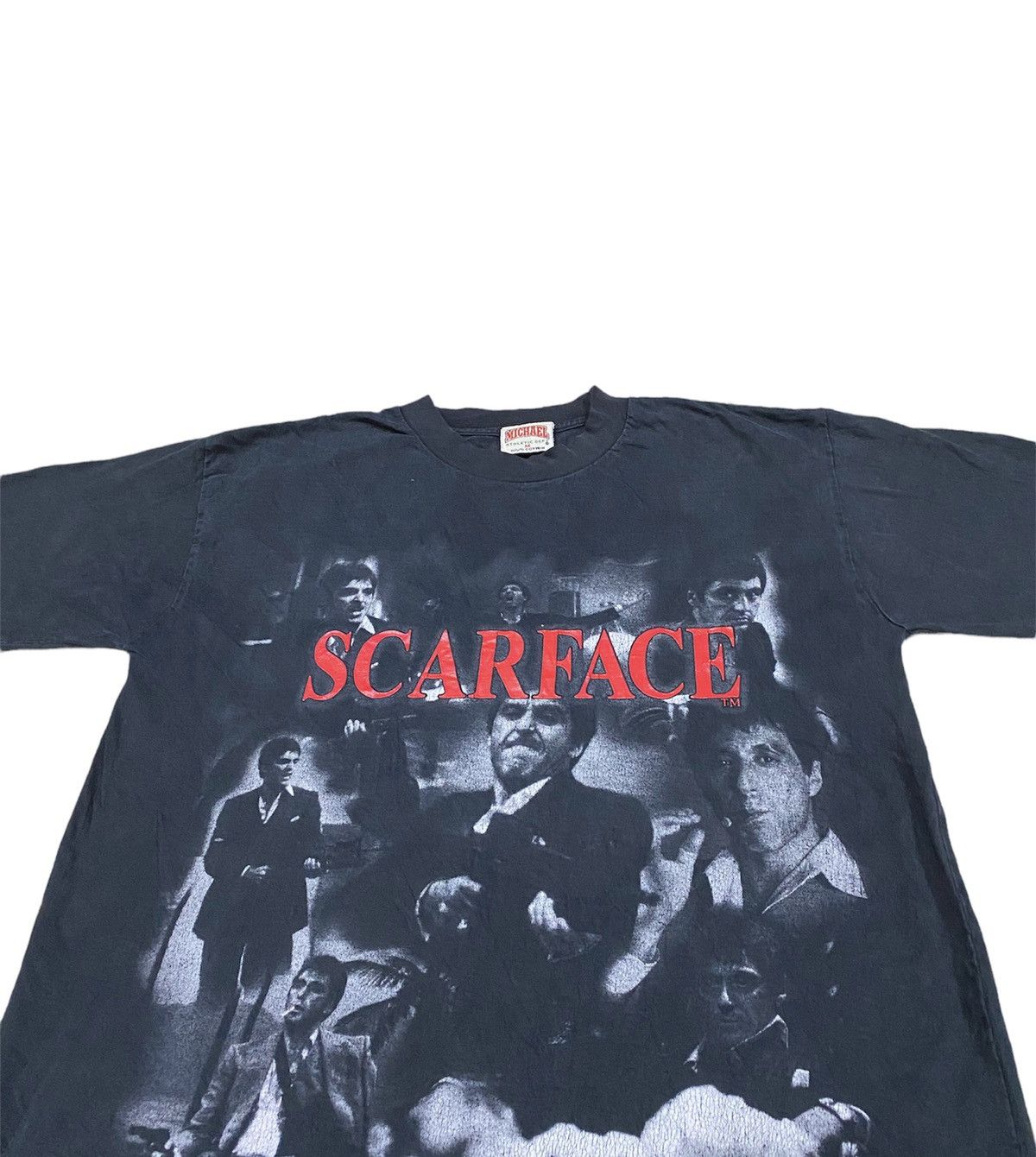 Vintage Vintage movie icon Scarface al pacino tee shirt Size US M / EU 48-50 / 2 - 2 Thumbnail