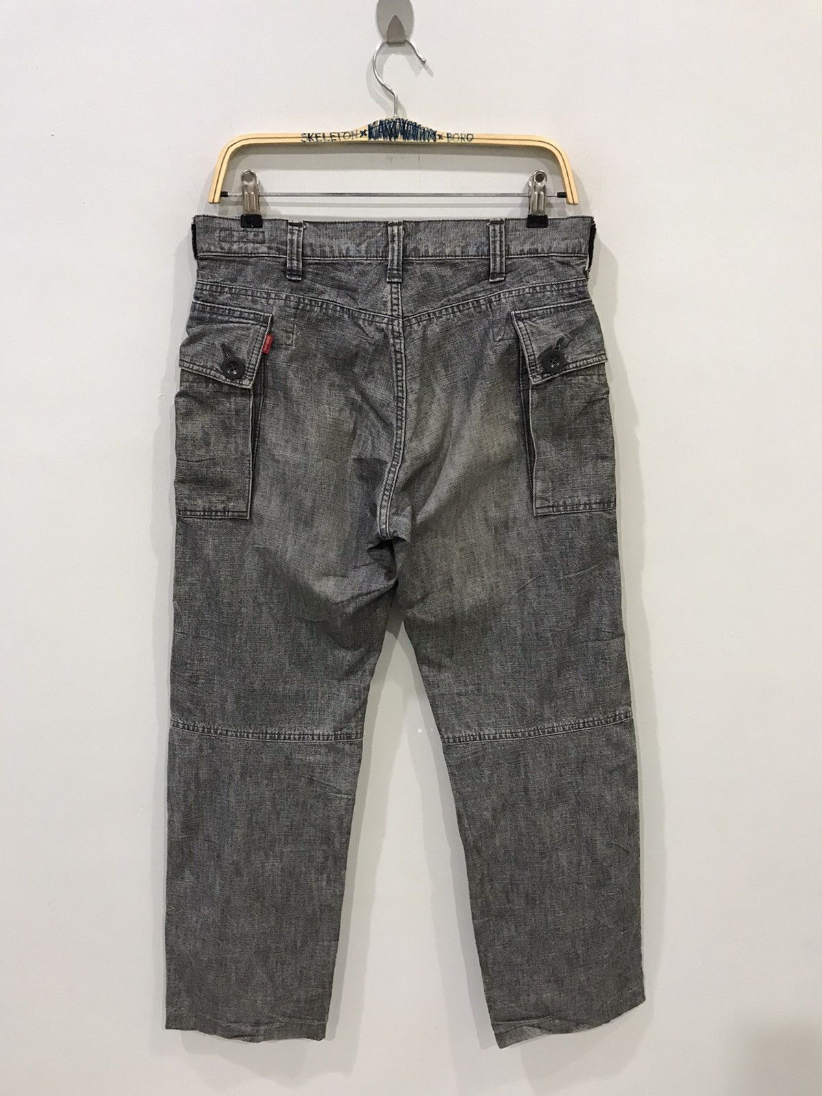Japanese Brand BARTACK Japan Military Monkey Pant Vintage 80s Design Pant Size US 31 - 11 Thumbnail