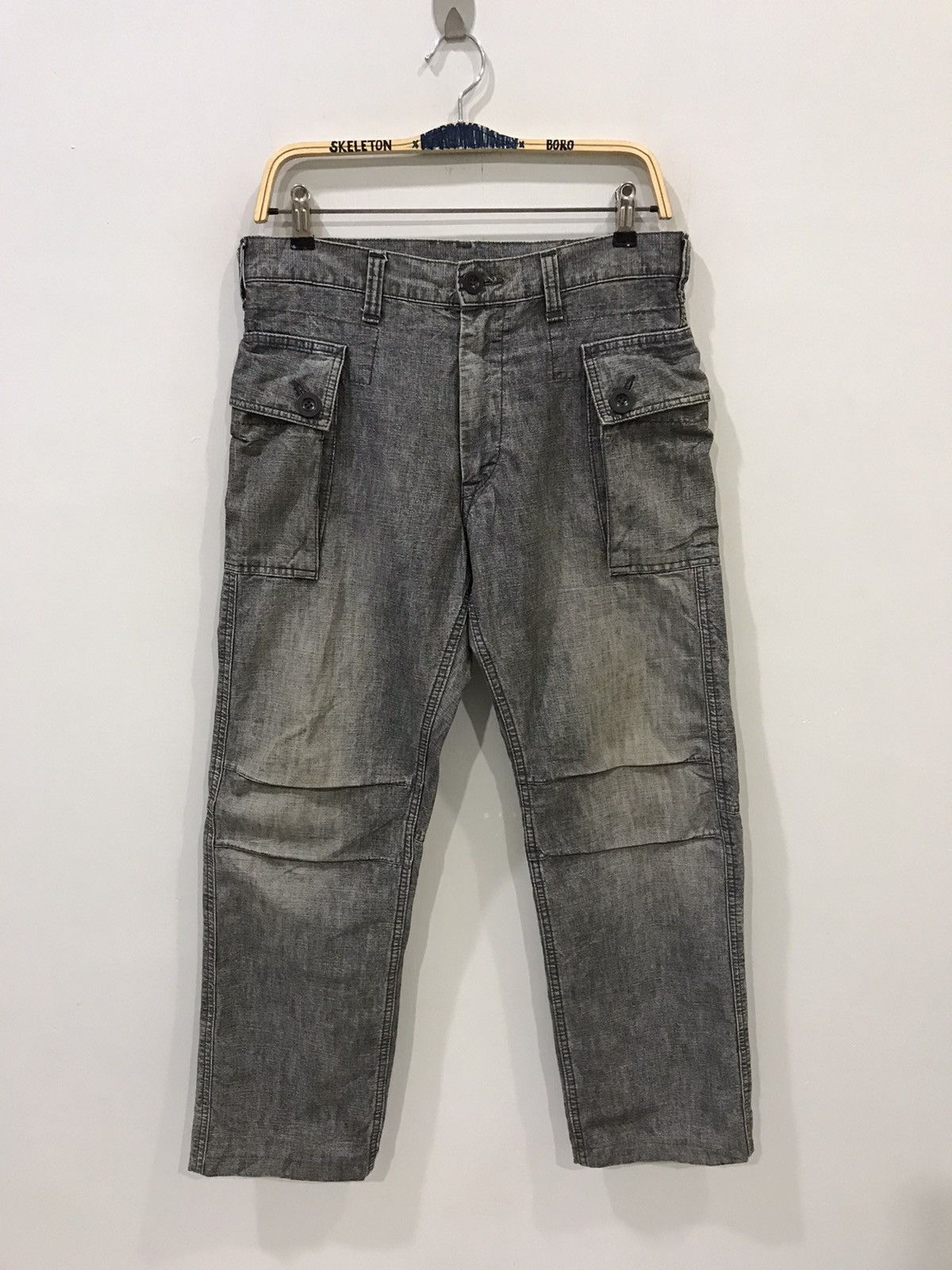 Japanese Brand BARTACK Japan Military Monkey Pant Vintage 80s Design Pant Size US 31 - 3 Thumbnail