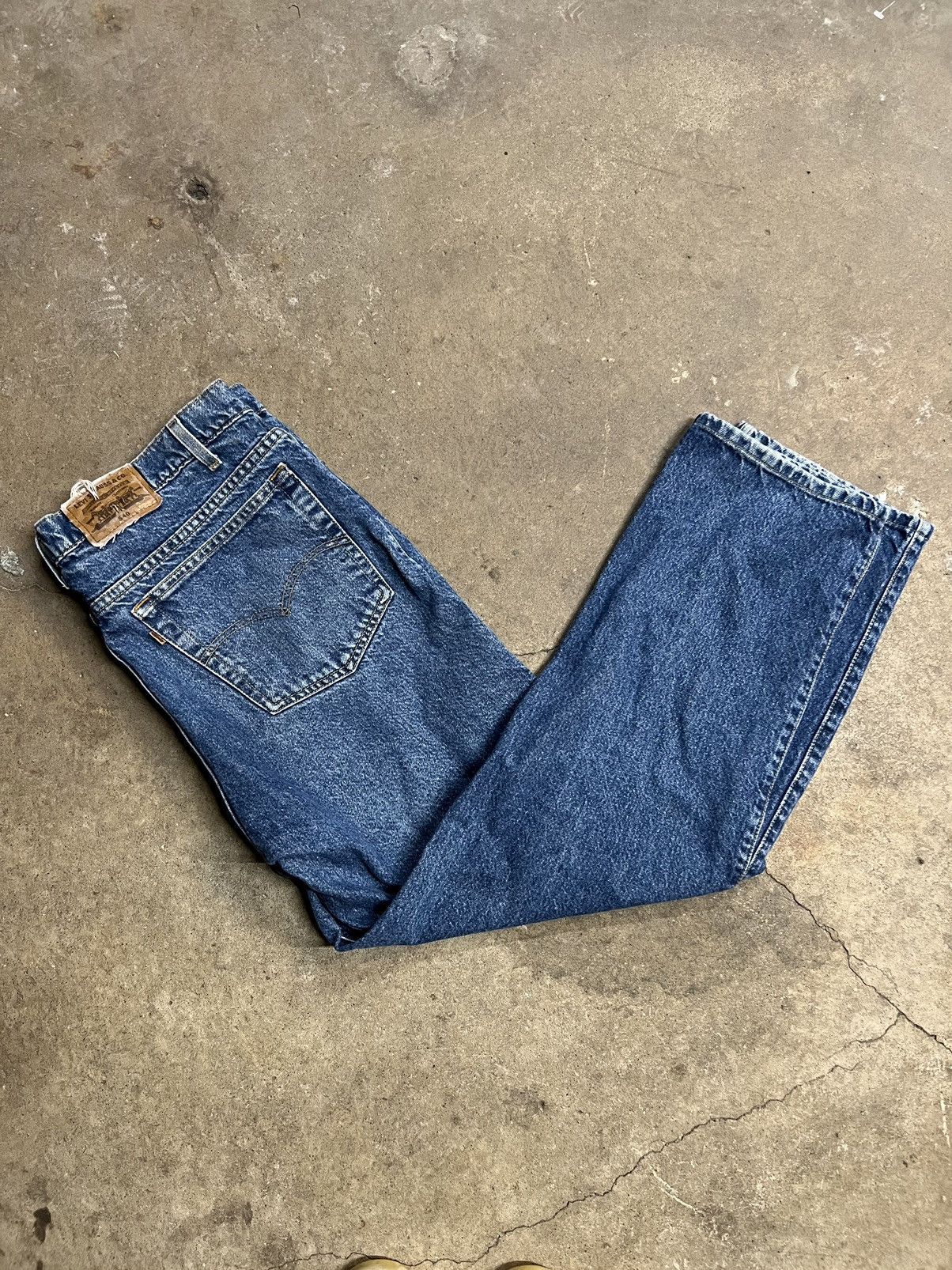 Levi's × Vintage Vintage Levi's Strauss Orange Tab Denim Jeans Size US 36 / EU 52 - 1 Thumbnail