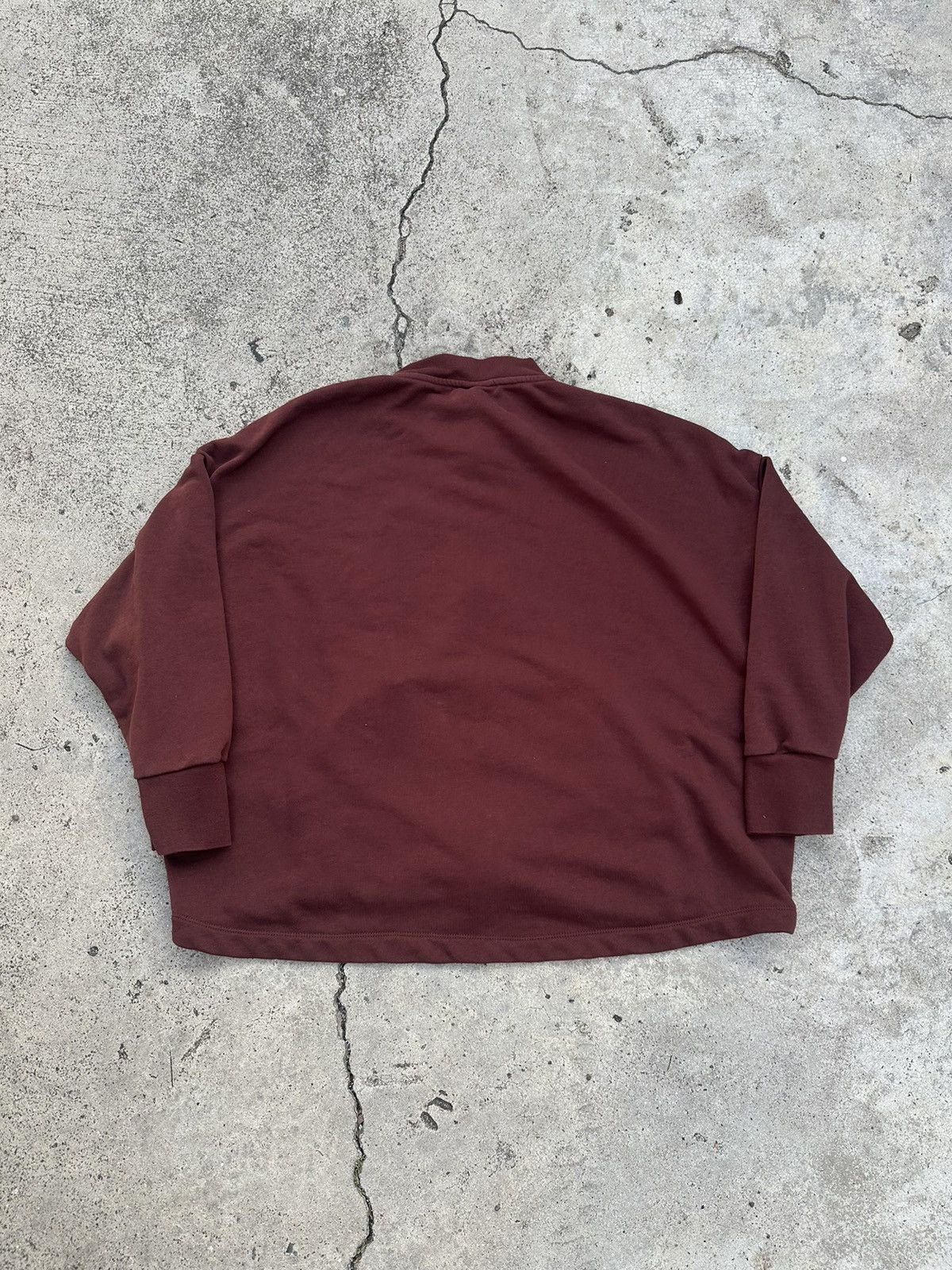Nike × Vintage Y2K Vintage Nike Zip Up Bomber Sweatshirt Mocha Brown Large Size US L / EU 52-54 / 3 - 6 Thumbnail