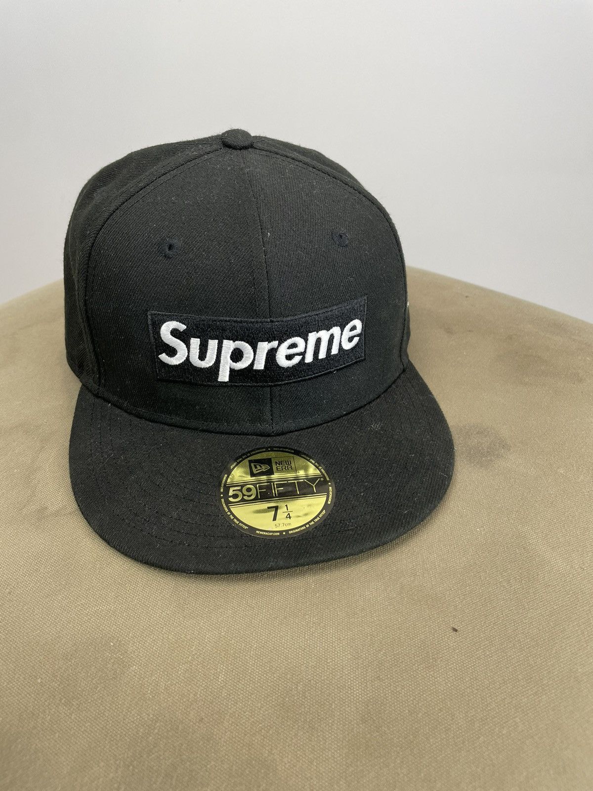 Supreme Supreme Sharpie Box Logo New Era Fitted Cap 7 1/4 | Grailed
