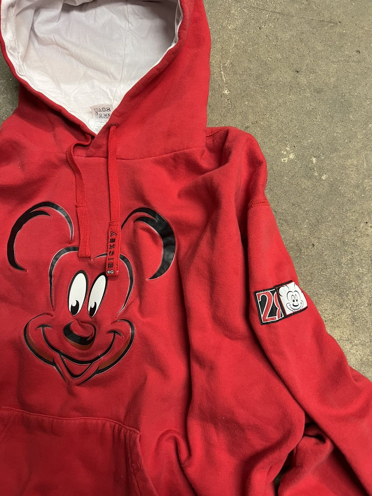 Disney × Vintage Vintage Mickey Mouse Disneyland Hoodie Size US XL / EU 56 / 4 - 4 Thumbnail