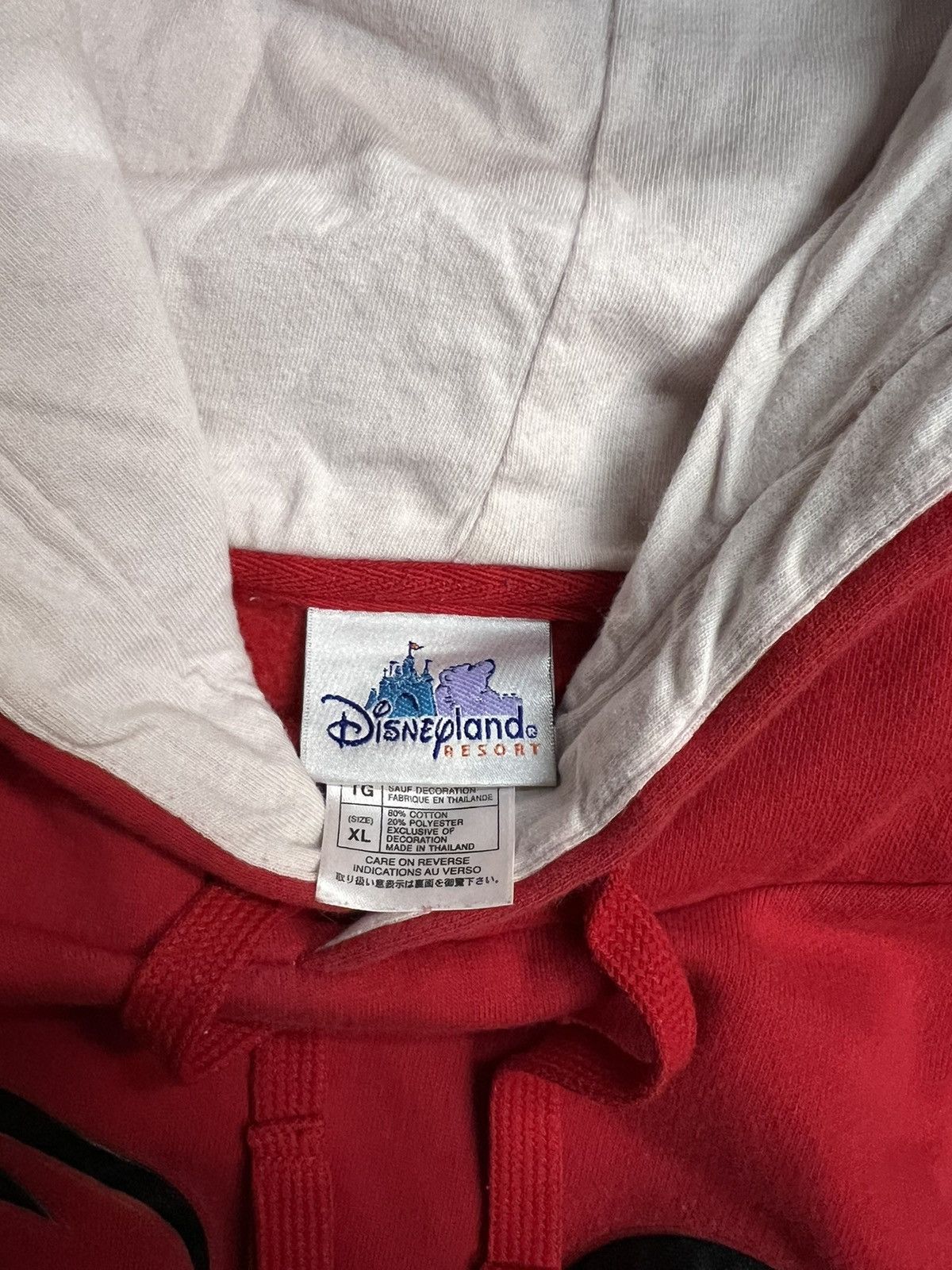 Disney × Vintage Vintage Mickey Mouse Disneyland Hoodie Size US XL / EU 56 / 4 - 5 Thumbnail
