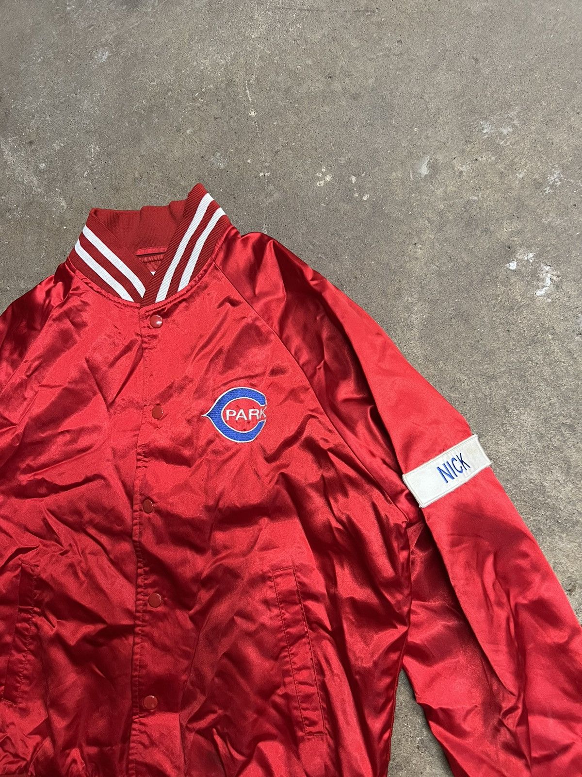 Vintage Vintage 90's Confederation Park Satin Jacket Size US L / EU 52-54 / 3 - 6 Thumbnail