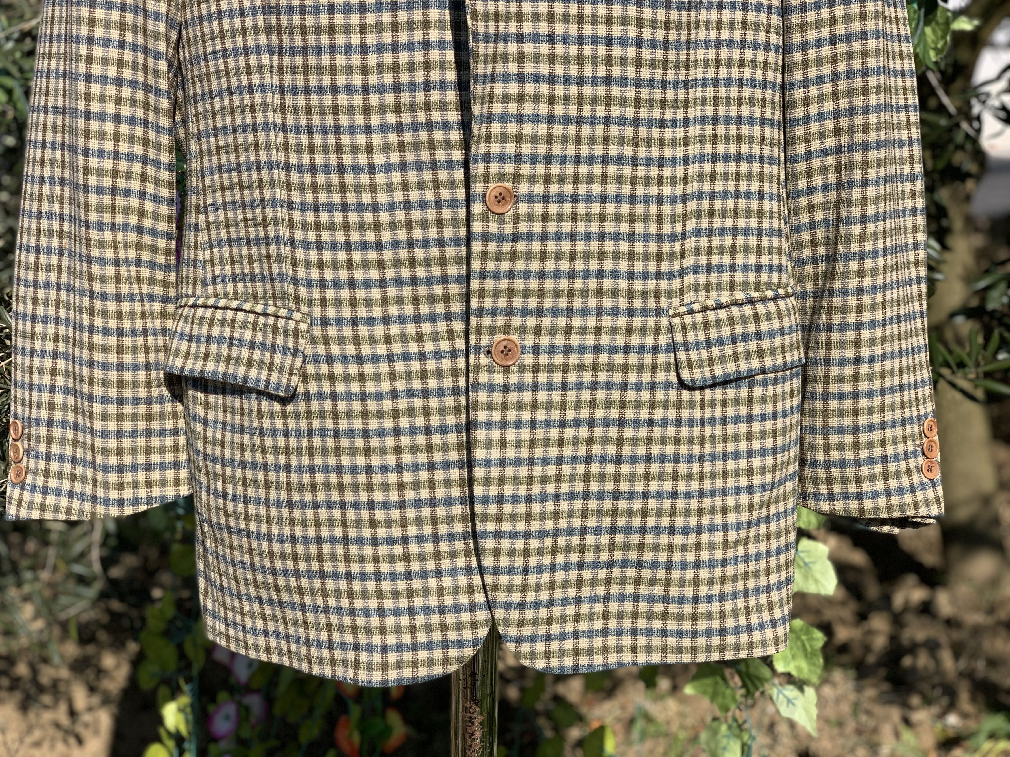 Missoni Missoni Uomo NovaCheck Blazer Suit Tuxedo Jacket Size 54 R L Size 54R - 17 Thumbnail