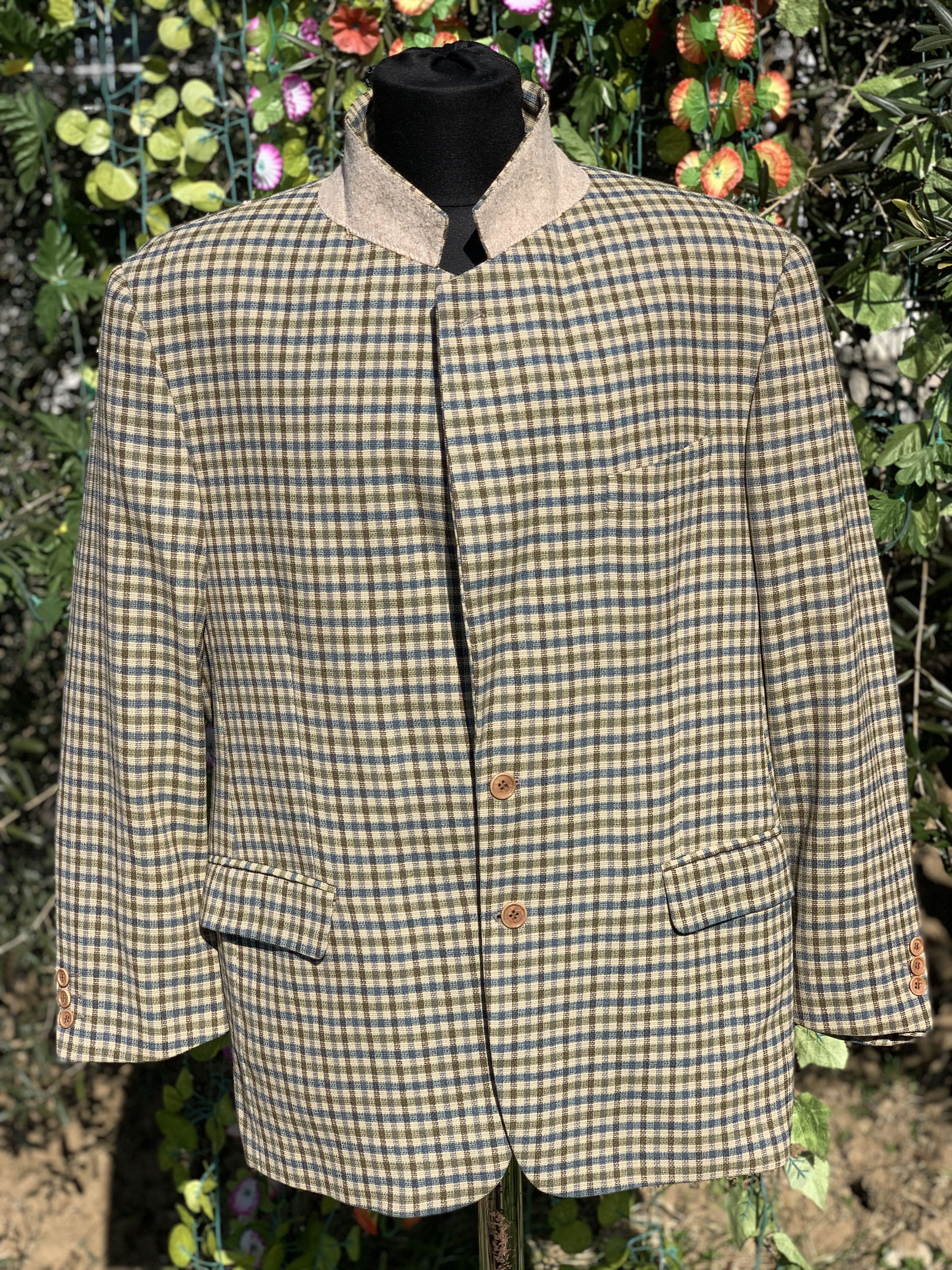 Missoni Missoni Uomo NovaCheck Blazer Suit Tuxedo Jacket Size 54 R L Size 54R - 2 Thumbnail