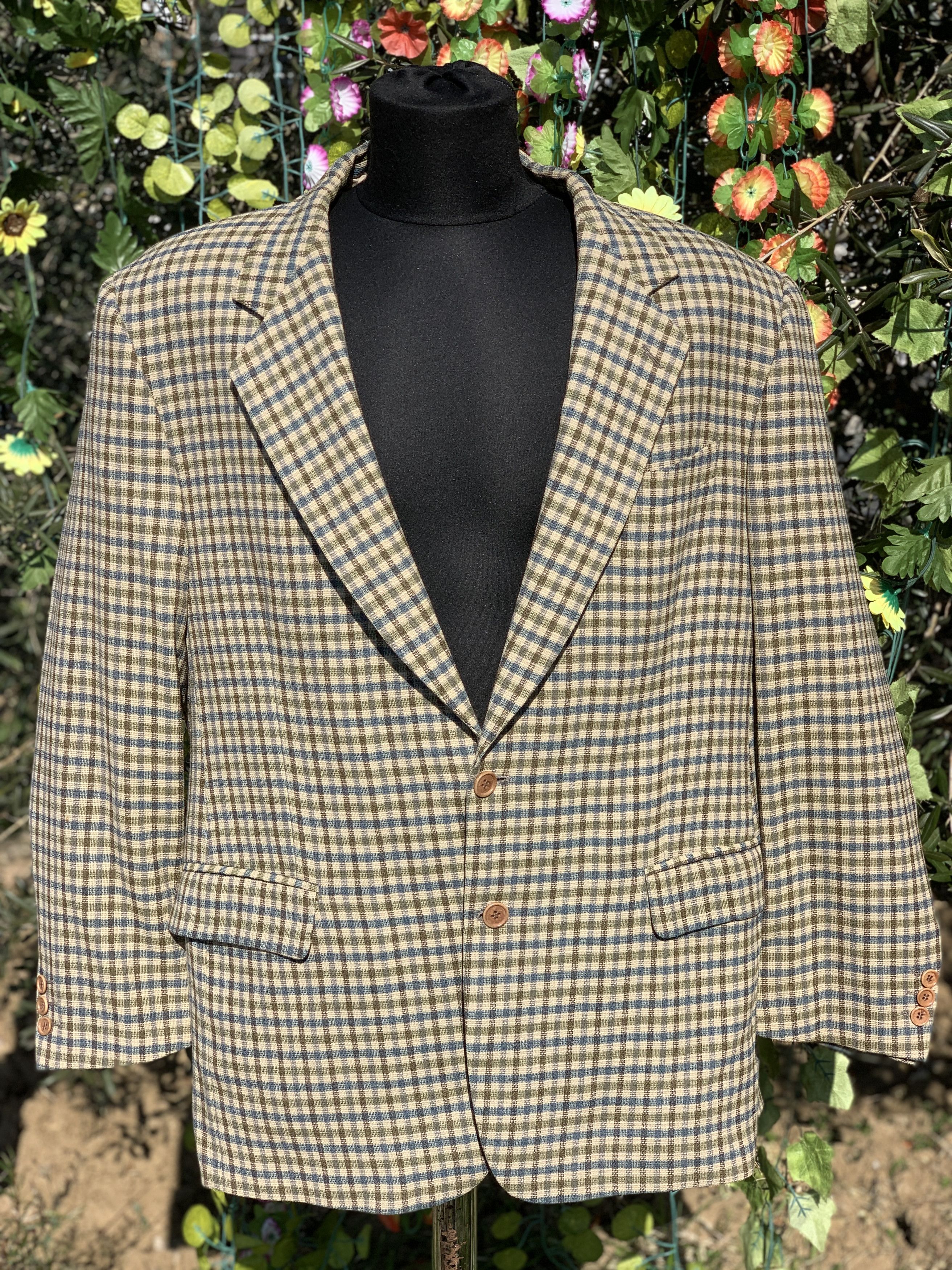 Missoni Missoni Uomo NovaCheck Blazer Suit Tuxedo Jacket Size 54 R L Size 54R - 1 Thumbnail