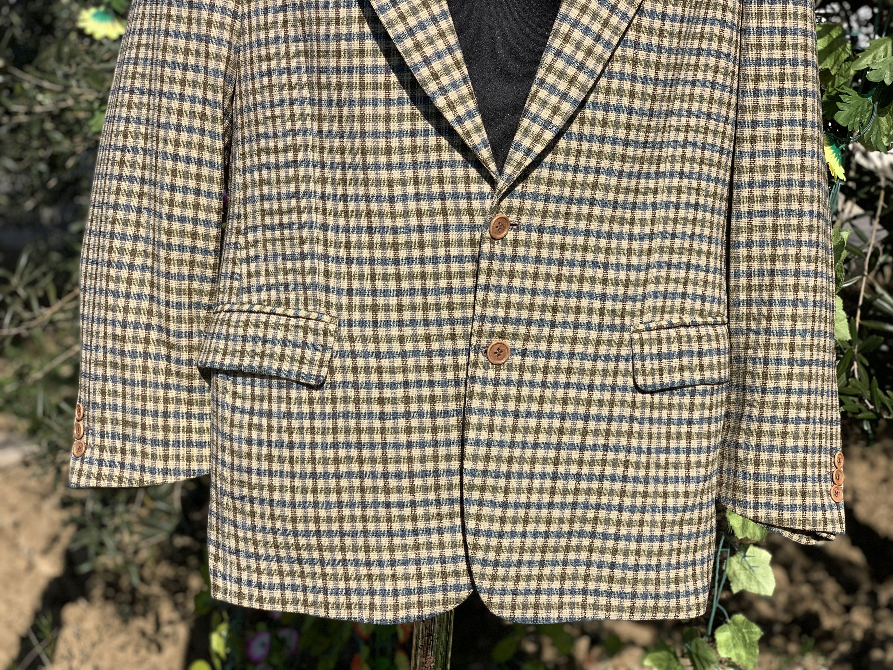 Missoni Missoni Uomo NovaCheck Blazer Suit Tuxedo Jacket Size 54 R L Size 54R - 12 Thumbnail