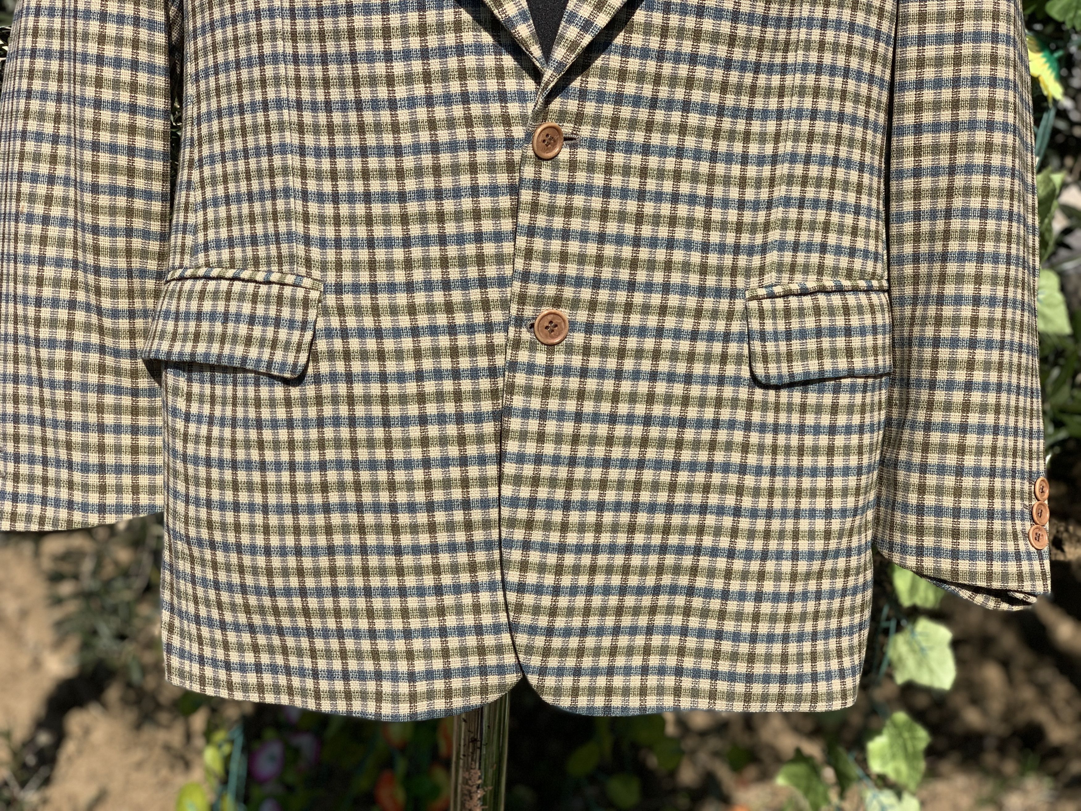 Missoni Missoni Uomo NovaCheck Blazer Suit Tuxedo Jacket Size 54 R L Size 54R - 18 Thumbnail