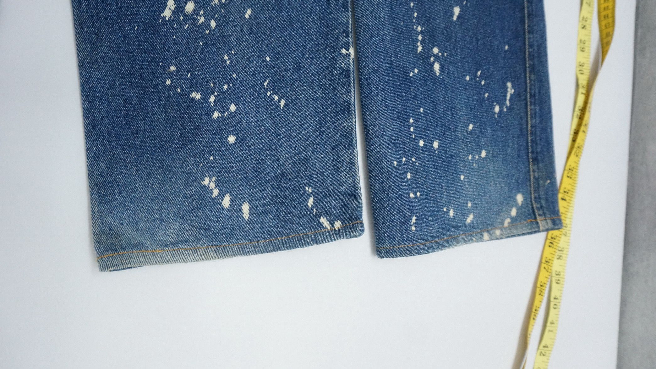 Japanese Brand Vintage Japan UPSTART Bleach Splattered Jeans Size US 34 / EU 50 - 19 Thumbnail
