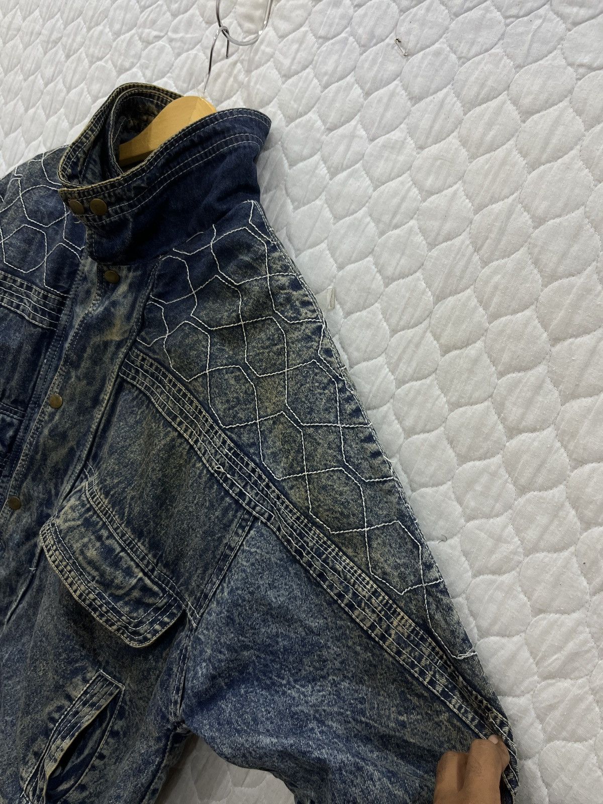 Vintage (Zz). VINTAGE DENIM SHERPA JACKET Size US L / EU 52-54 / 3 - 4 Thumbnail