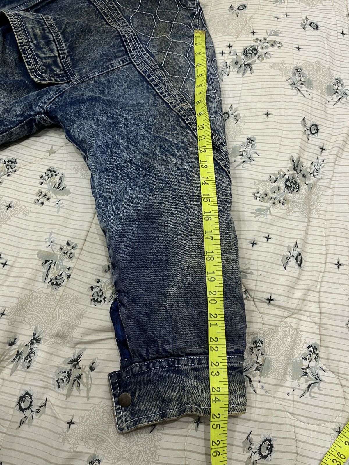 Vintage (Zz). VINTAGE DENIM SHERPA JACKET Size US L / EU 52-54 / 3 - 14 Thumbnail