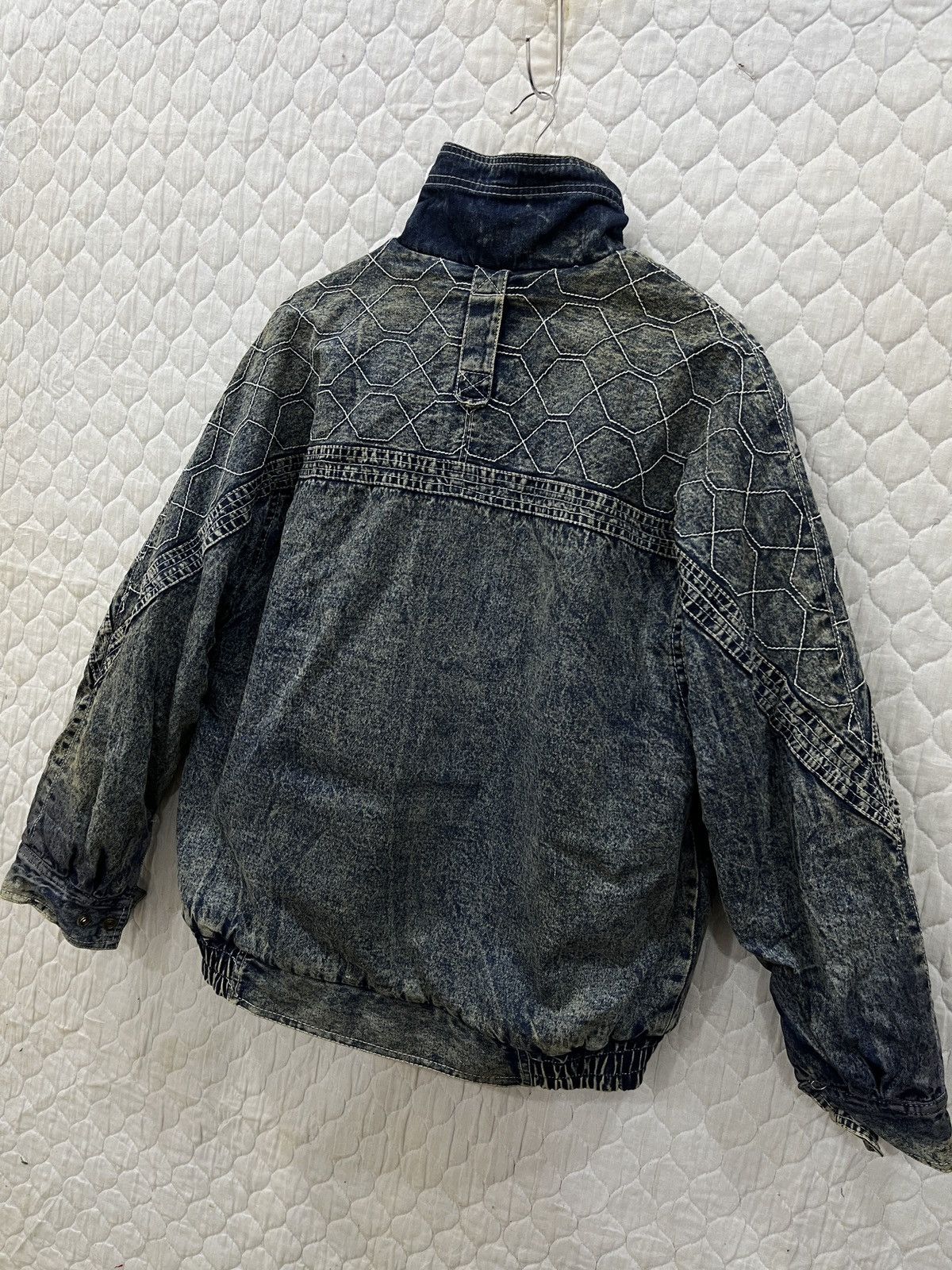 Vintage (Zz). VINTAGE DENIM SHERPA JACKET Size US L / EU 52-54 / 3 - 7 Thumbnail
