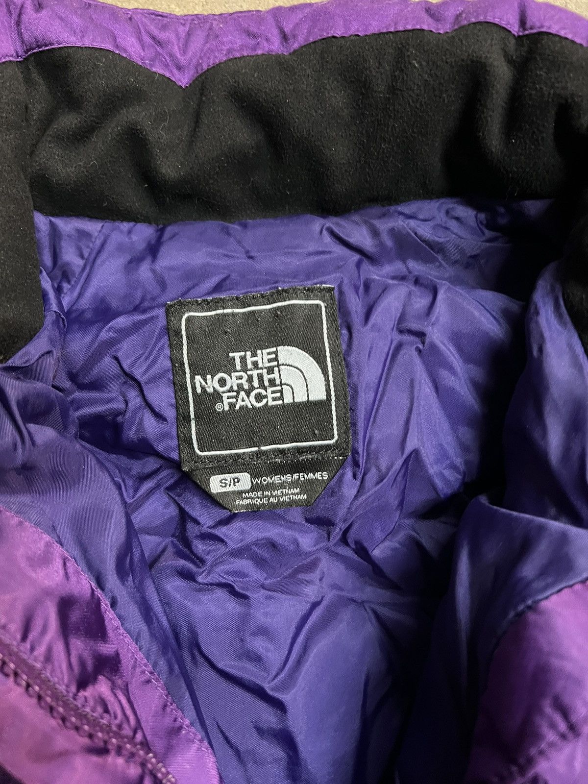 The North Face × Vintage Vintage The North Face Purple Fill Jacket Size S / US 4 / IT 40 - 4 Thumbnail