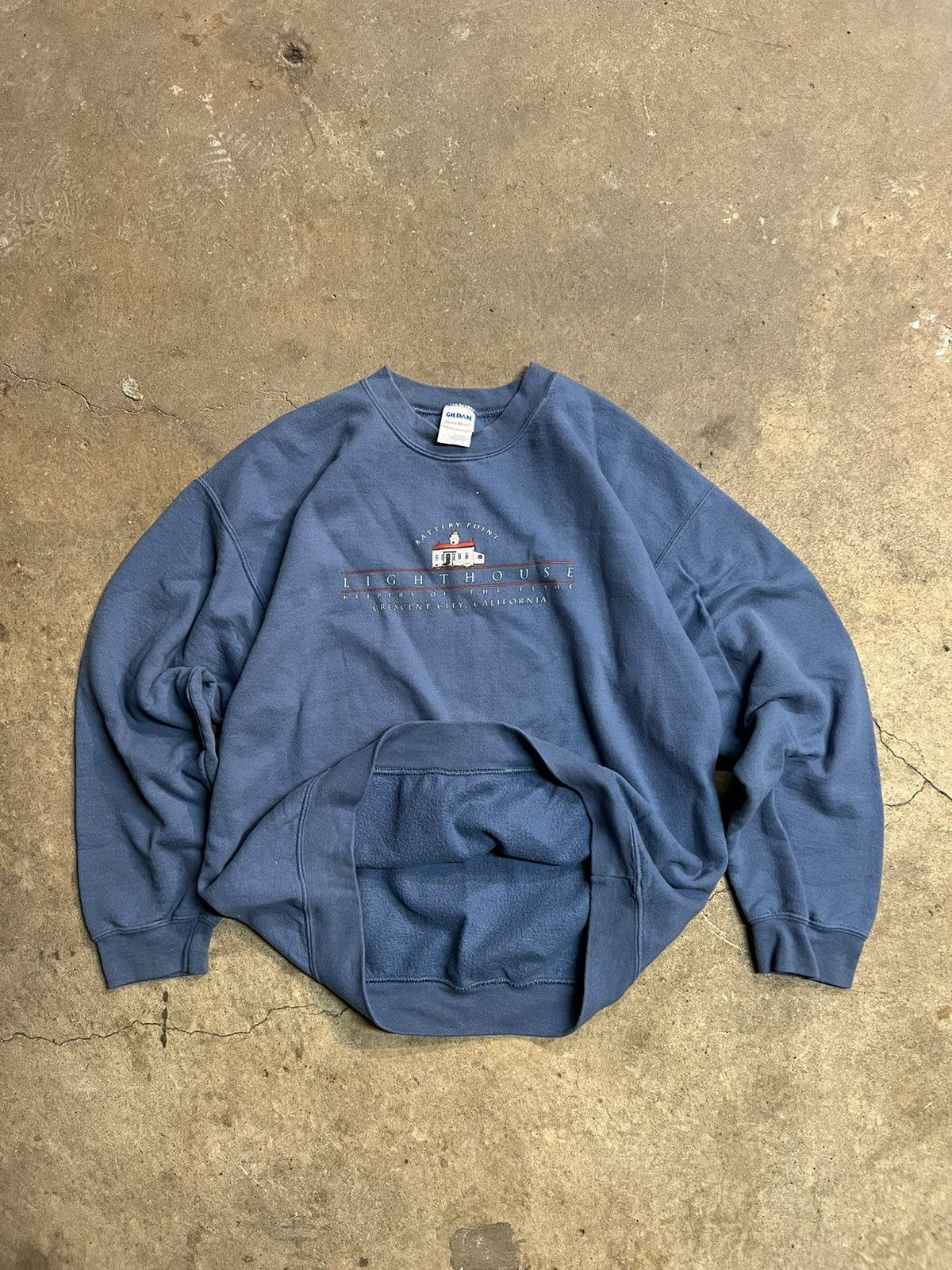 Vintage Vintage Lighthouse California Crewneck Size US L / EU 52-54 / 3 - 1 Thumbnail