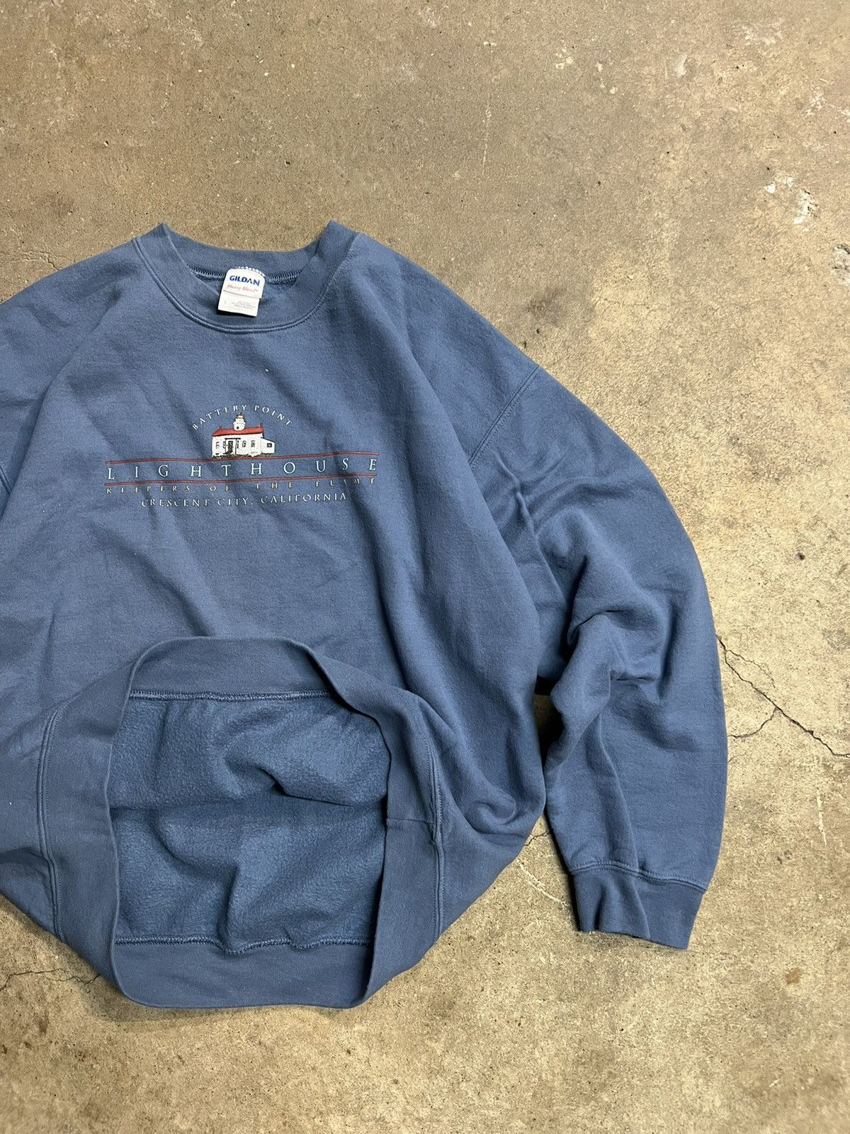 Vintage Vintage Lighthouse California Crewneck Size US L / EU 52-54 / 3 - 2 Thumbnail