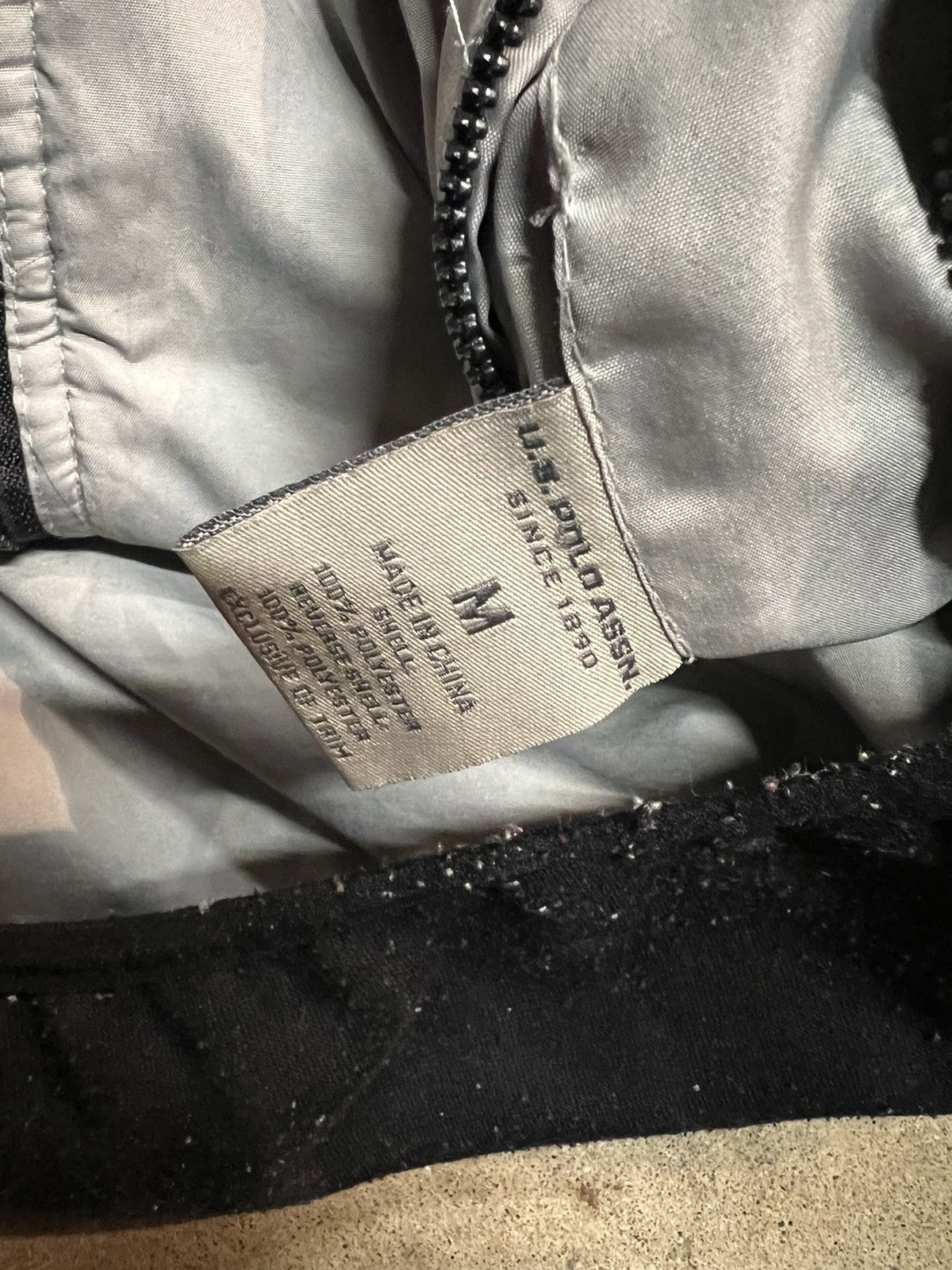 U.S. Polo Assn. × Vintage Vintage 90s U.S Polo Assn Reversible Hooded Jacket Size US M / EU 48-50 / 2 - 6 Thumbnail