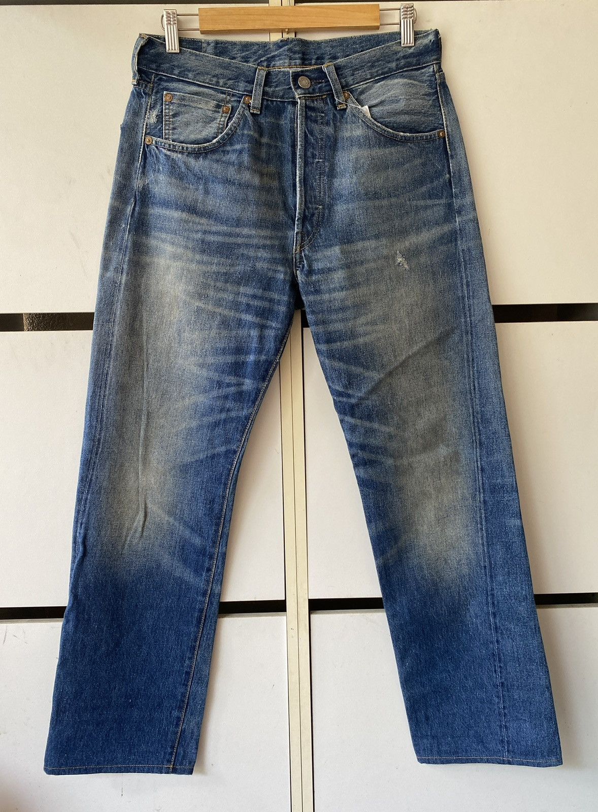 Levi's VINTAGE LEVIS 501 BIG E JEANS ( 29x32) Size US 29 - 1 Thumbnail