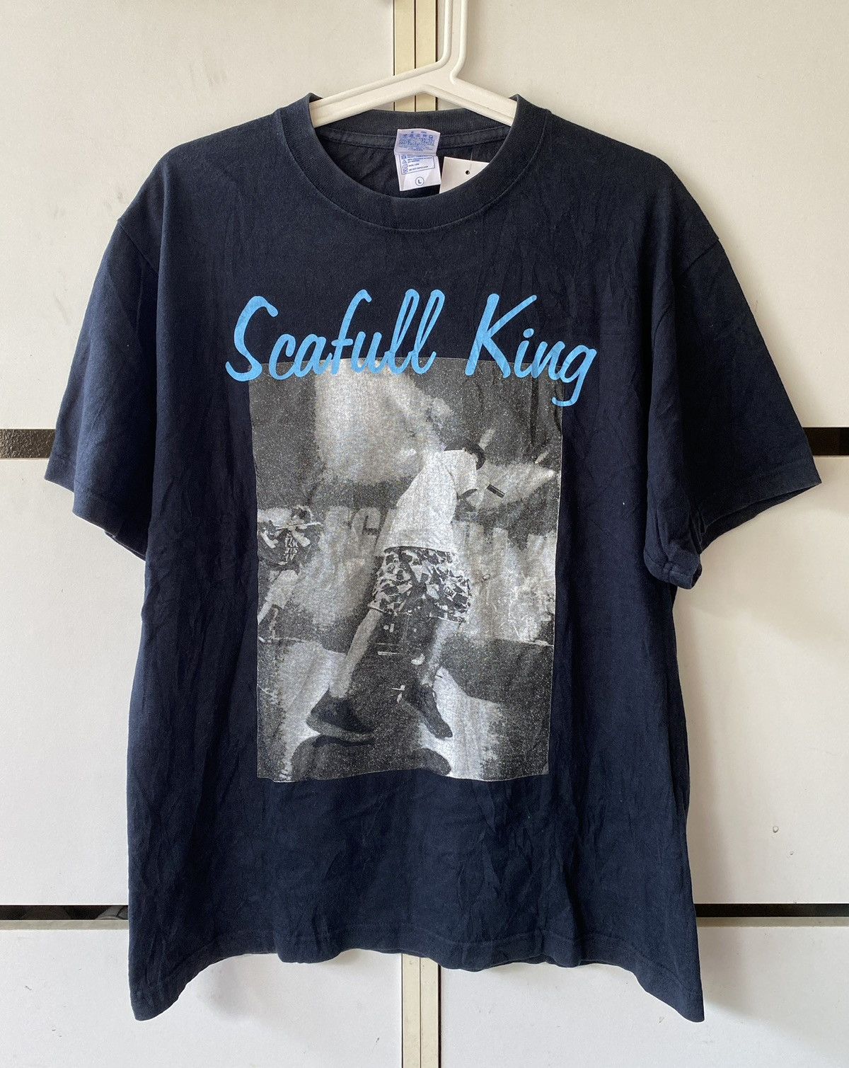 Band Tees VINTAGE Y2K SCAFULL KING TOUR TEE Size US L / EU 52-54 / 3 - 1 Thumbnail