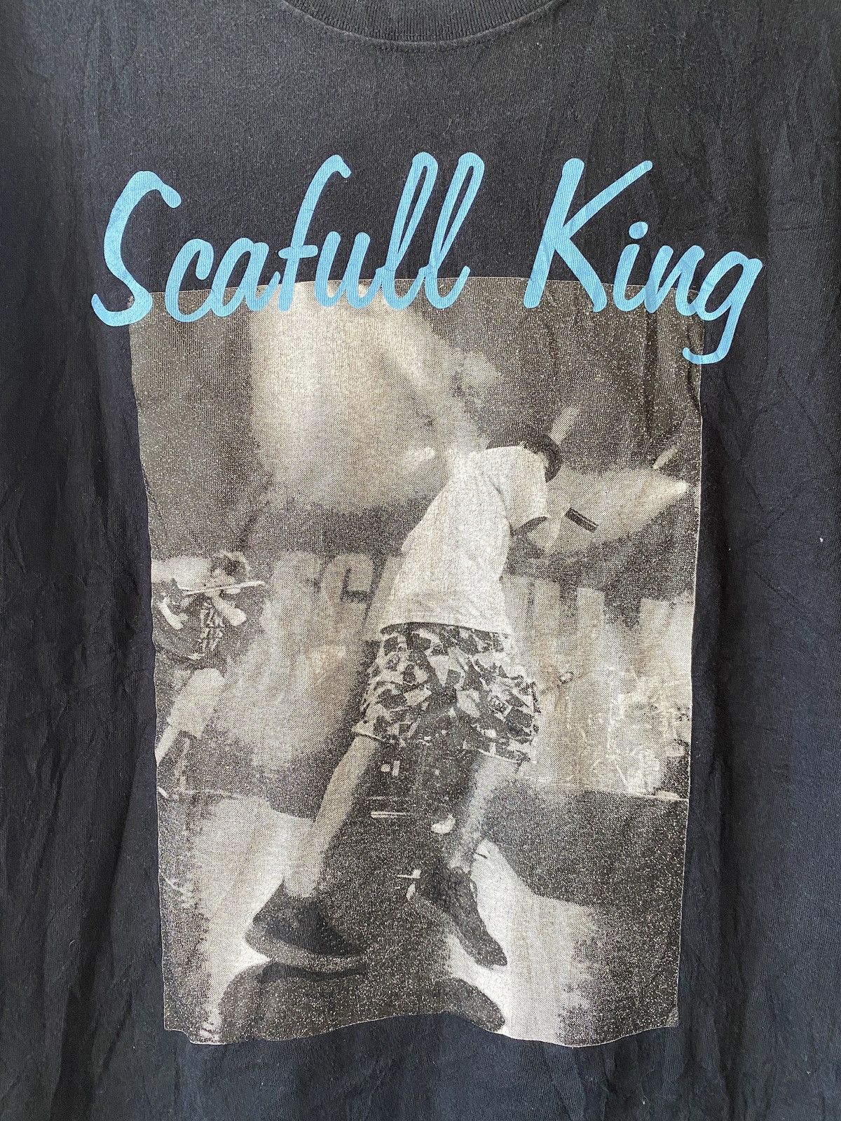 Band Tees VINTAGE Y2K SCAFULL KING TOUR TEE Size US L / EU 52-54 / 3 - 2 Thumbnail