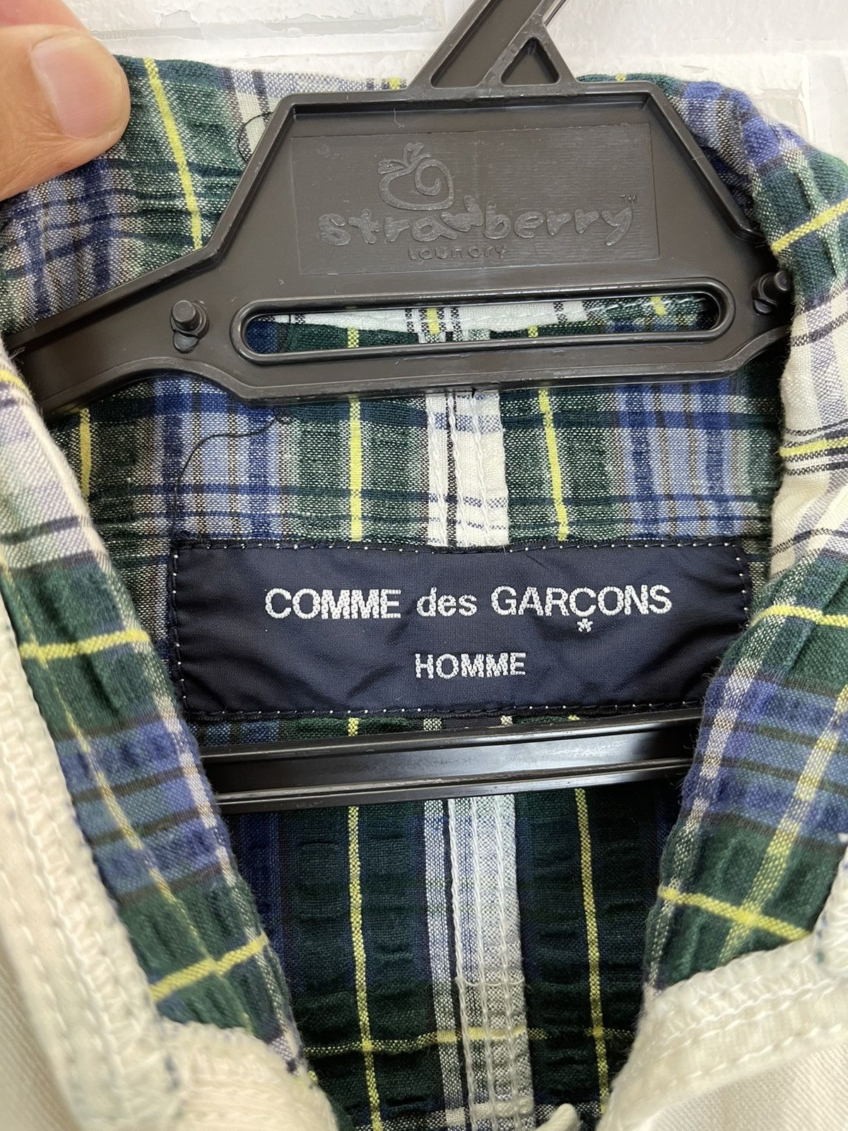 Comme des Garcons Homme 🔥AD2004 Glen Plaid Checked Comme des Garcons Homme Size US M / EU 48-50 / 2 - 7 Thumbnail