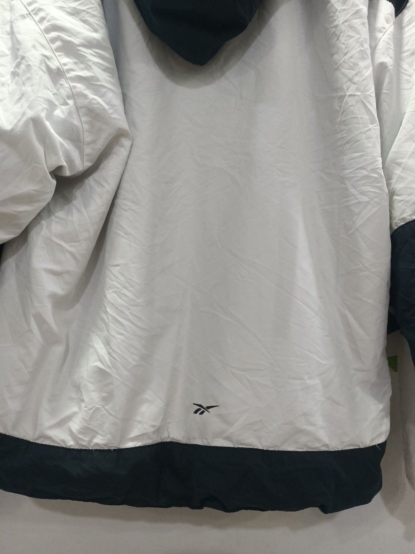 Reebok × Vintage Vintage Reebok windbreaker hoodie jacket 2tones Size US L / EU 52-54 / 3 - 5 Thumbnail
