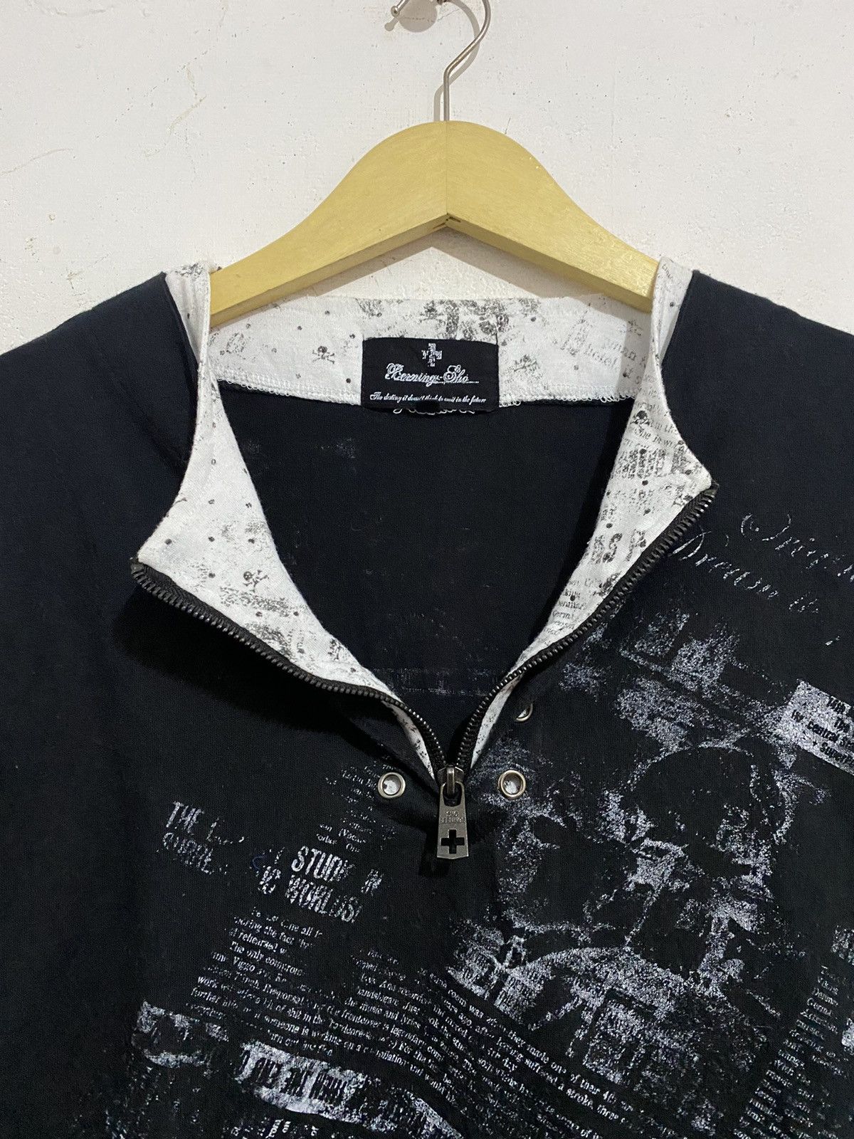 Beauty Beast × Japanese Brand × PPFM 💸BINDINGOFFER💸Bearning-Japanese Seditionaries Punk Shirt Size US M / EU 48-50 / 2 - 4 Thumbnail