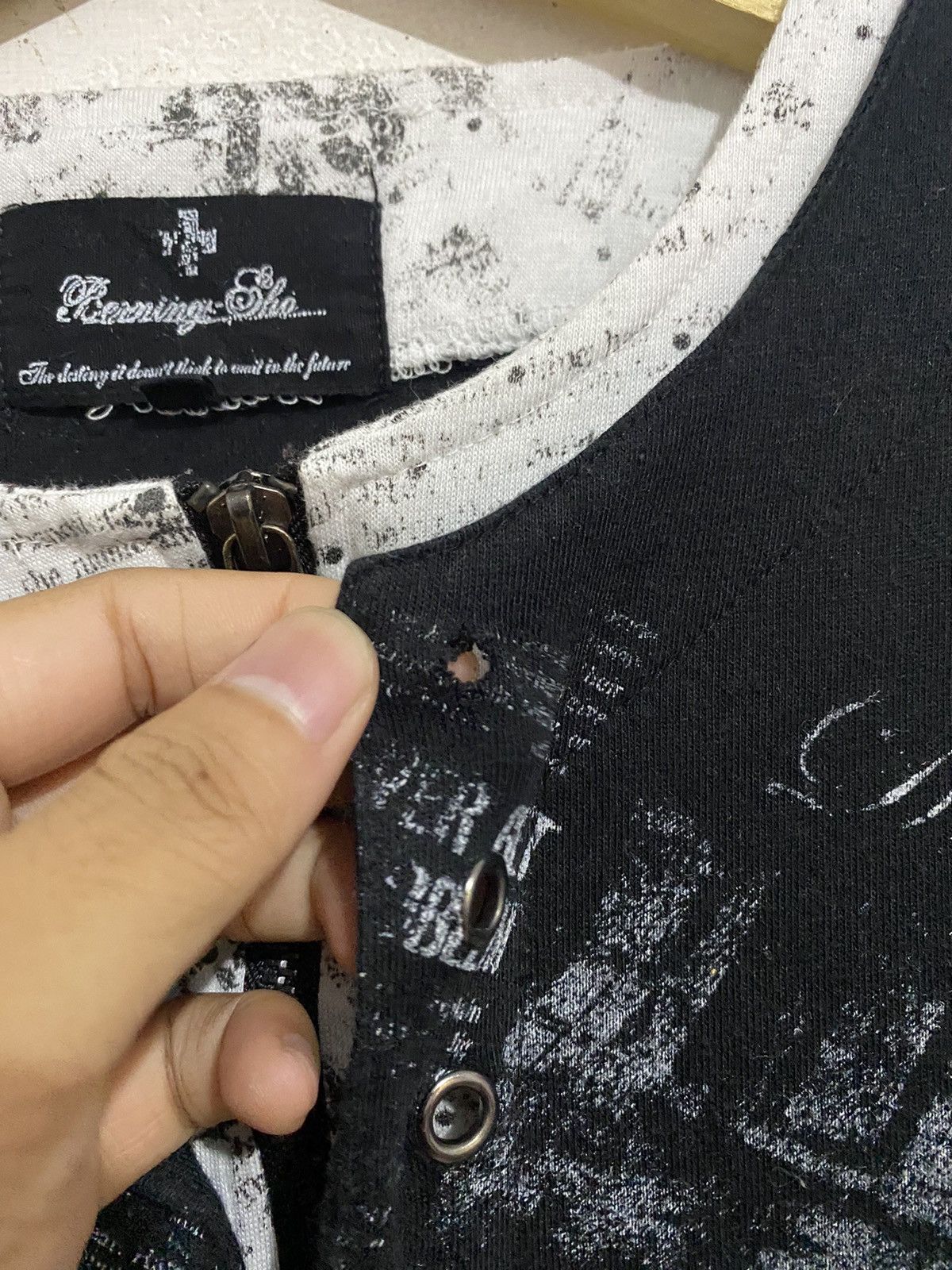Beauty Beast × Japanese Brand × PPFM 💸BINDINGOFFER💸Bearning-Japanese Seditionaries Punk Shirt Size US M / EU 48-50 / 2 - 12 Thumbnail