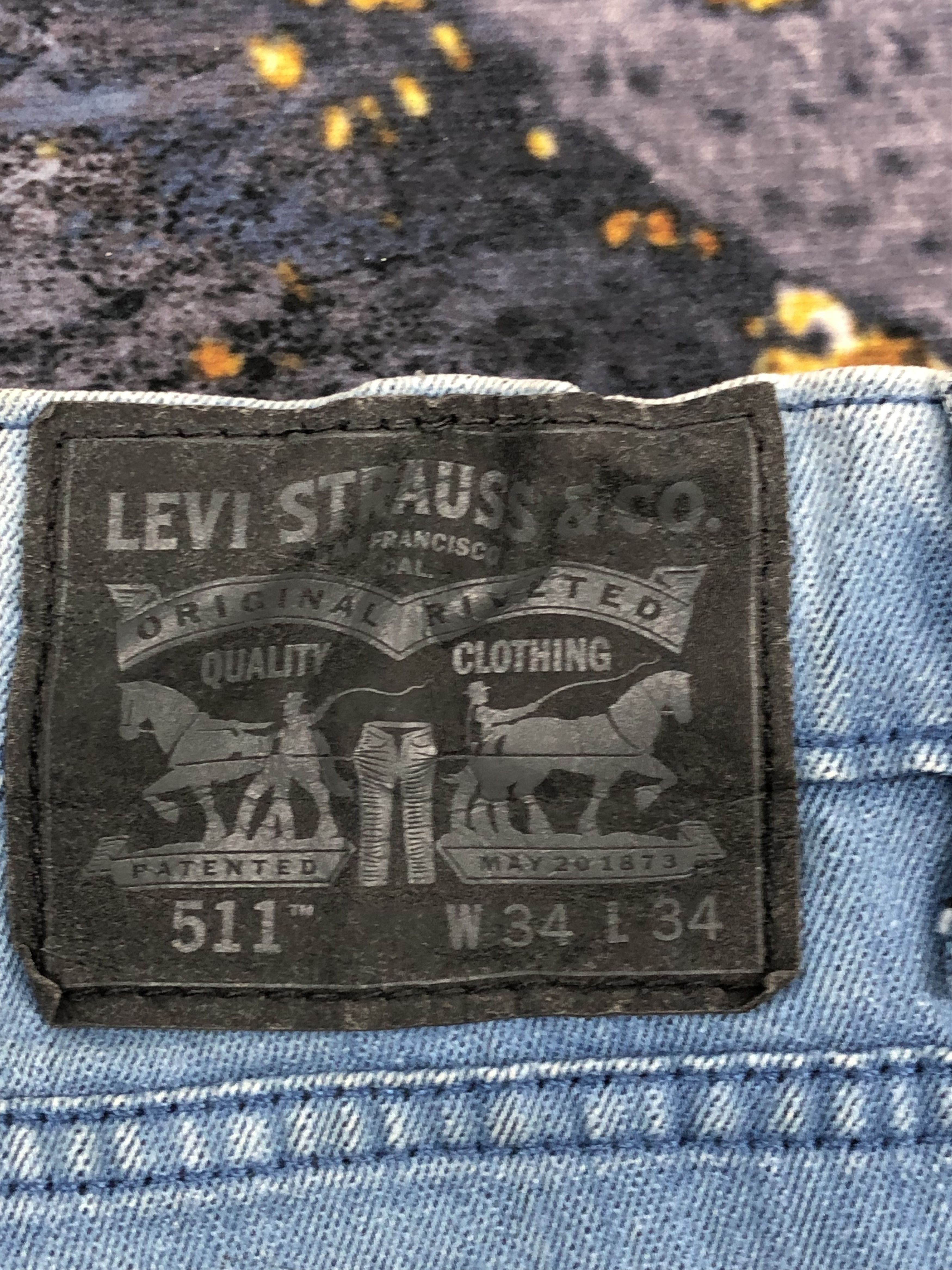 Levi's Vintage Levis 511 Light Blue Denim Jeans DPP0076 Size US 36 / EU 52 - 8 Thumbnail
