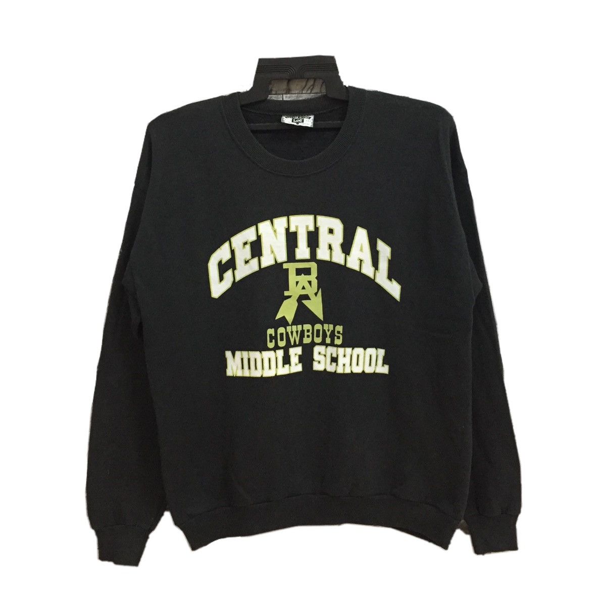 Lee Vintage Lee sweatshirt spellout Central Cowboys Size US L / EU 52-54 / 3 - 1 Thumbnail