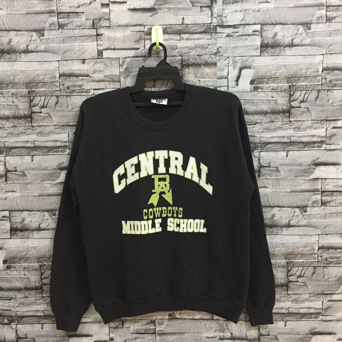 Lee Vintage Lee sweatshirt spellout Central Cowboys Size US L / EU 52-54 / 3 - 2 Thumbnail