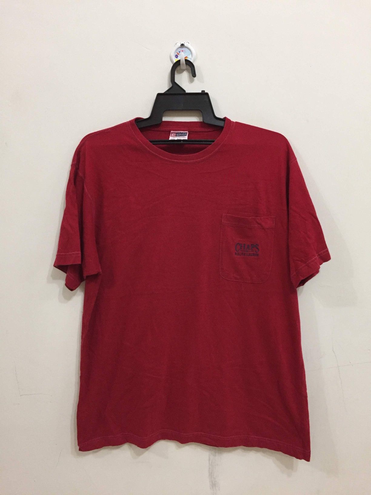 Chaps Ralph Lauren Vintage CHAPS RALPH LAUREN t shirt embroidered small logo Size US L / EU 52-54 / 3 - 1 Thumbnail