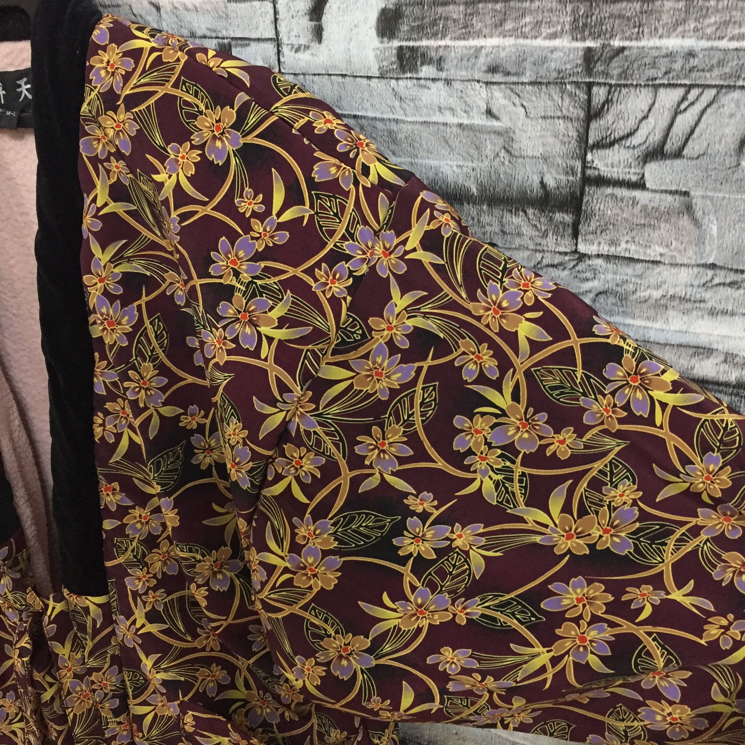 Japanese Brand Kimono sakura cherry blossom design all over size M-L Size US M / EU 48-50 / 2 - 6 Thumbnail