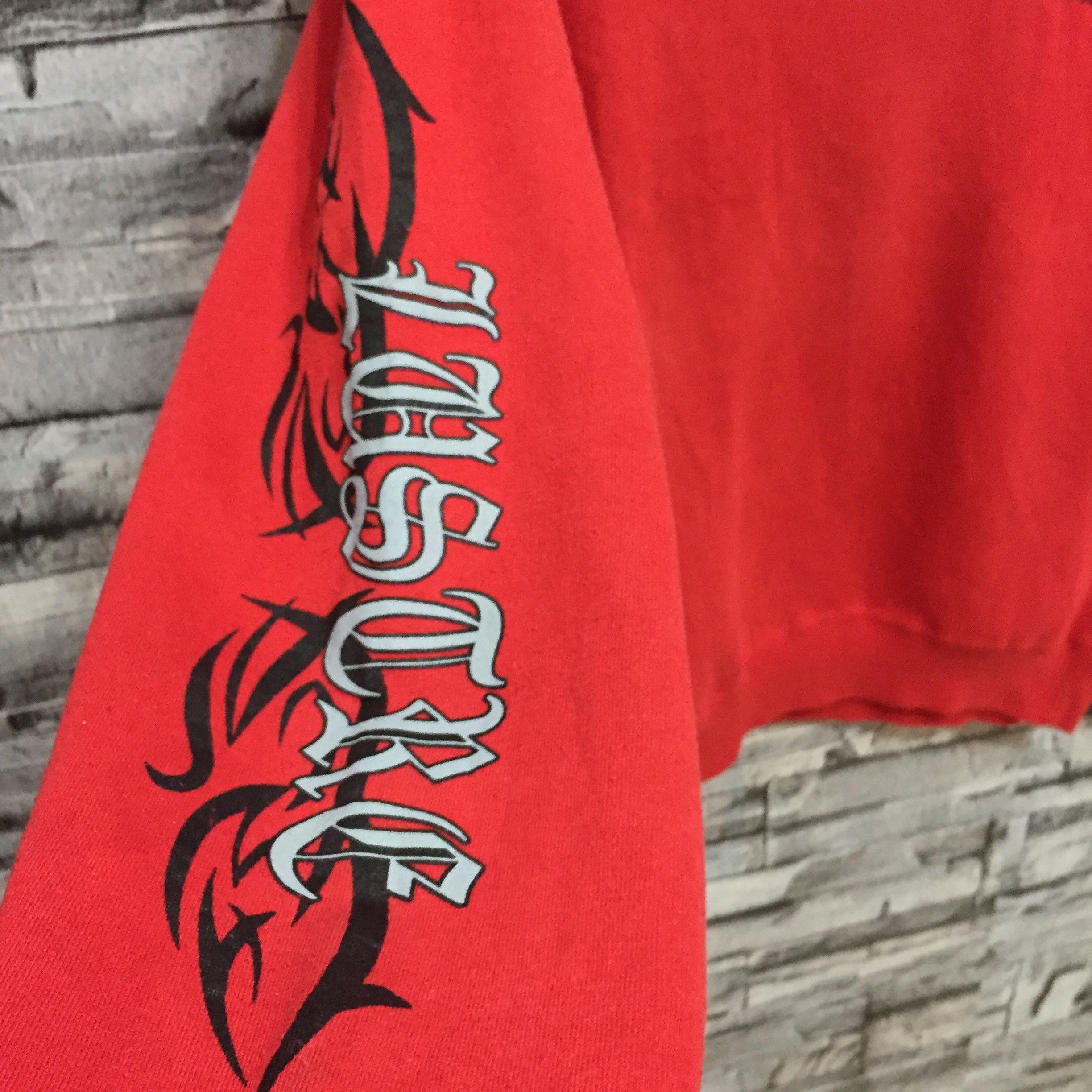 Japanese Brand Vintage Lustre sweatshirt spellout Over live street size L Size US L / EU 52-54 / 3 - 8 Thumbnail