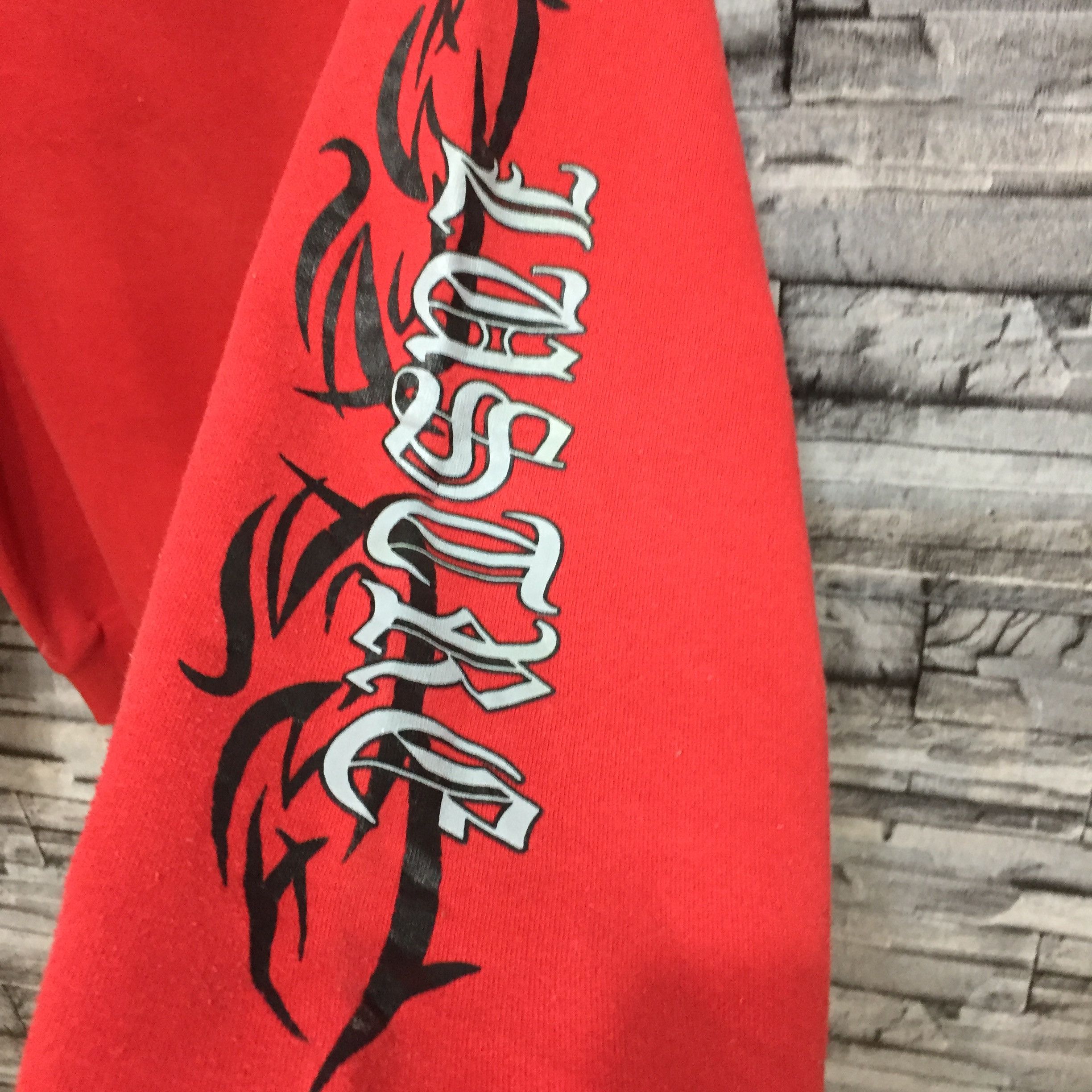 Japanese Brand Vintage Lustre sweatshirt spellout Over live street size L Size US L / EU 52-54 / 3 - 9 Thumbnail