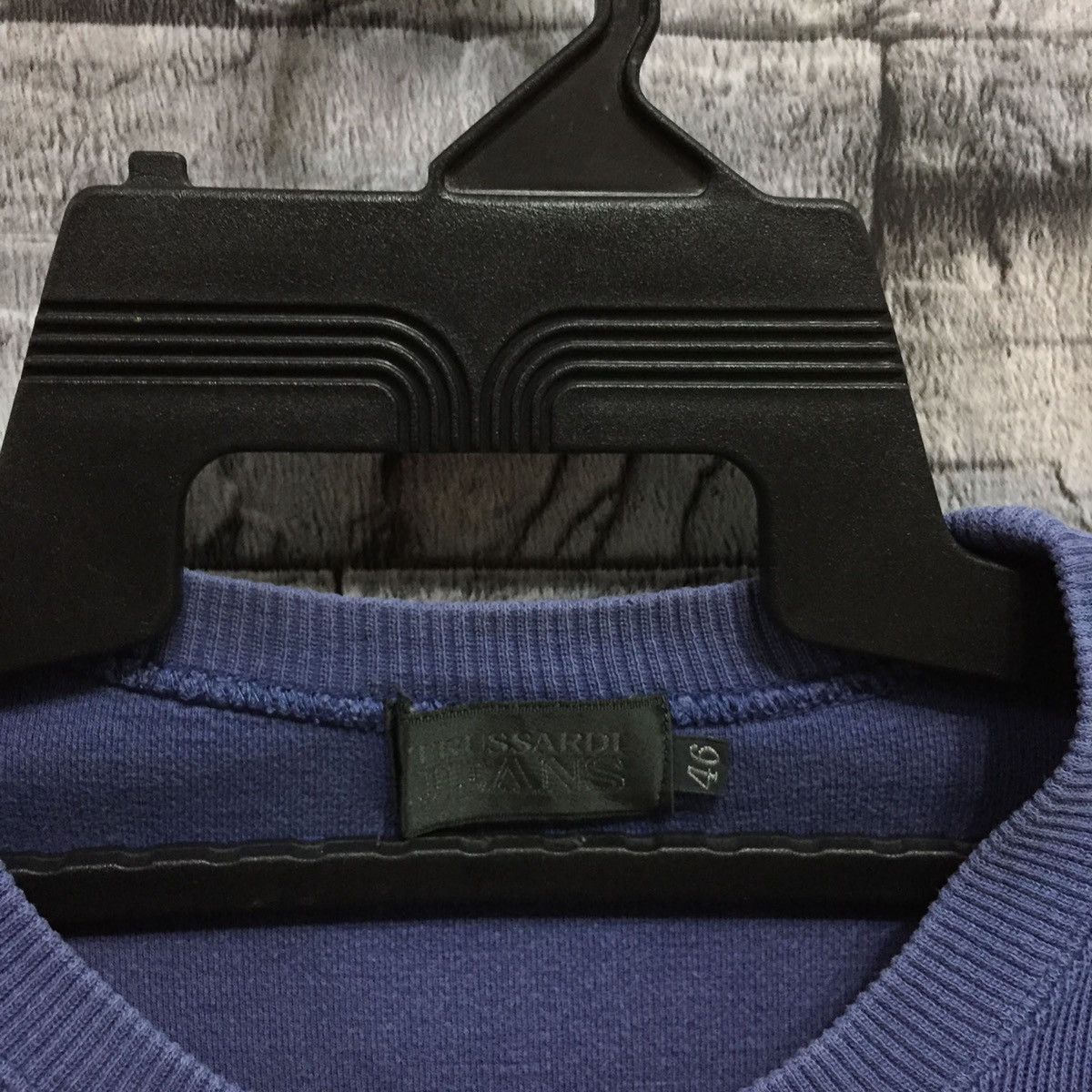 Trussardi Vintage Trussardi sweatshirt big logo embroidered 46 fit XL Size US XL / EU 56 / 4 - 4 Thumbnail
