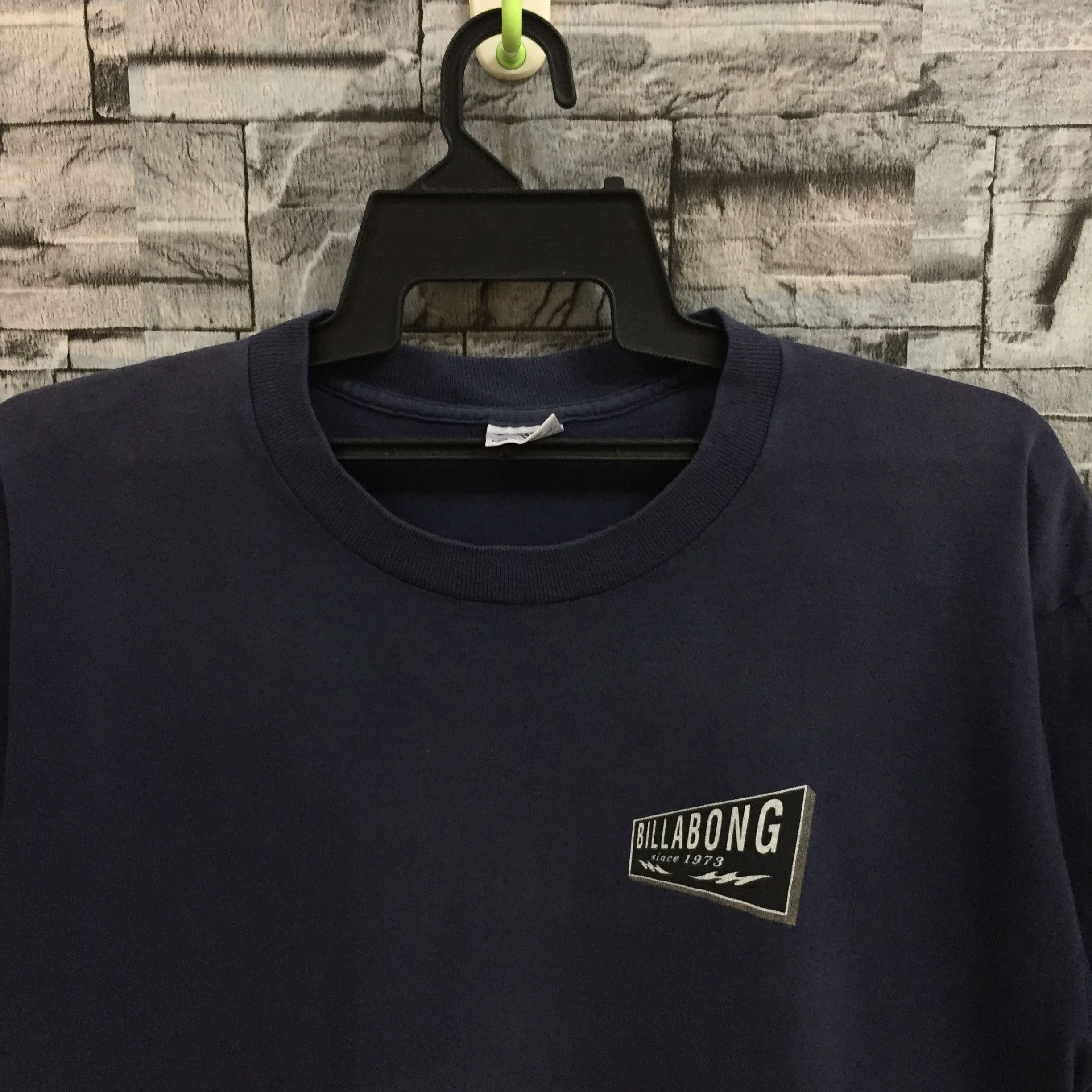 Billabong Vintage Billabong t shirt big logo surfing skateboard Size US L / EU 52-54 / 3 - 4 Thumbnail