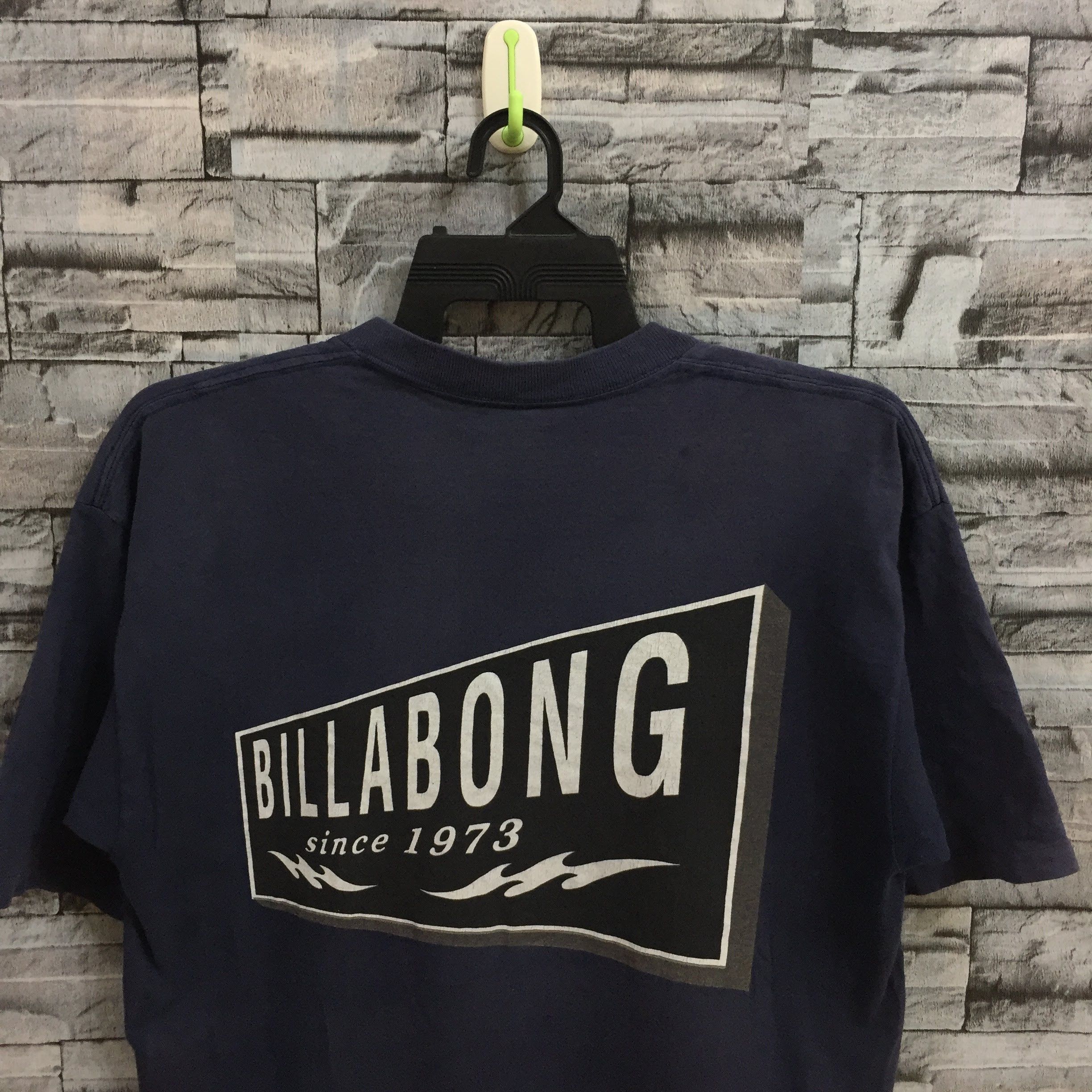 Billabong Vintage Billabong t shirt big logo surfing skateboard Size US L / EU 52-54 / 3 - 2 Thumbnail
