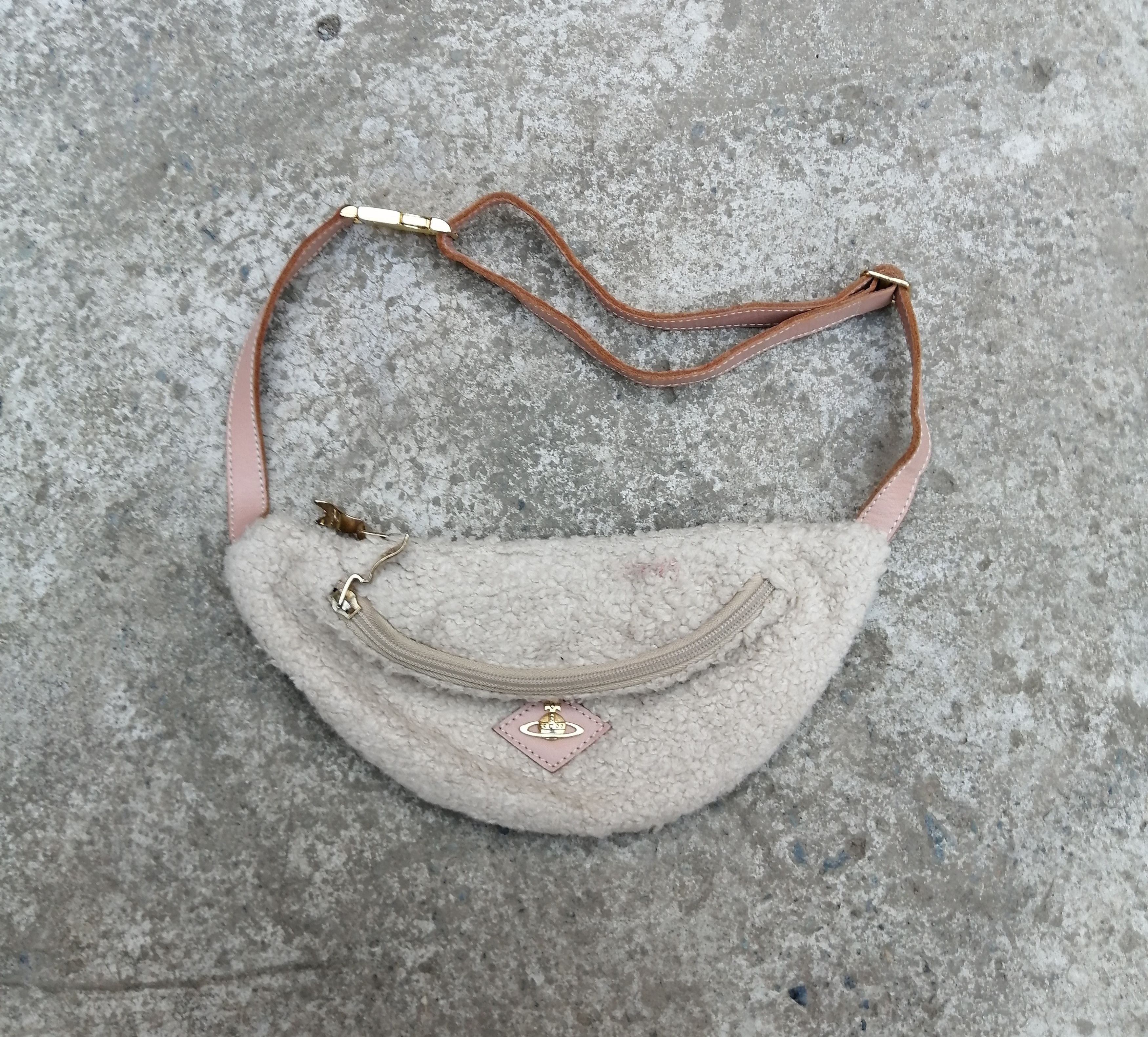 Vivienne Westwood *FINAL DROP*Rare Teddy Fleece Belt Bag Size ONE SIZE - 1 Thumbnail