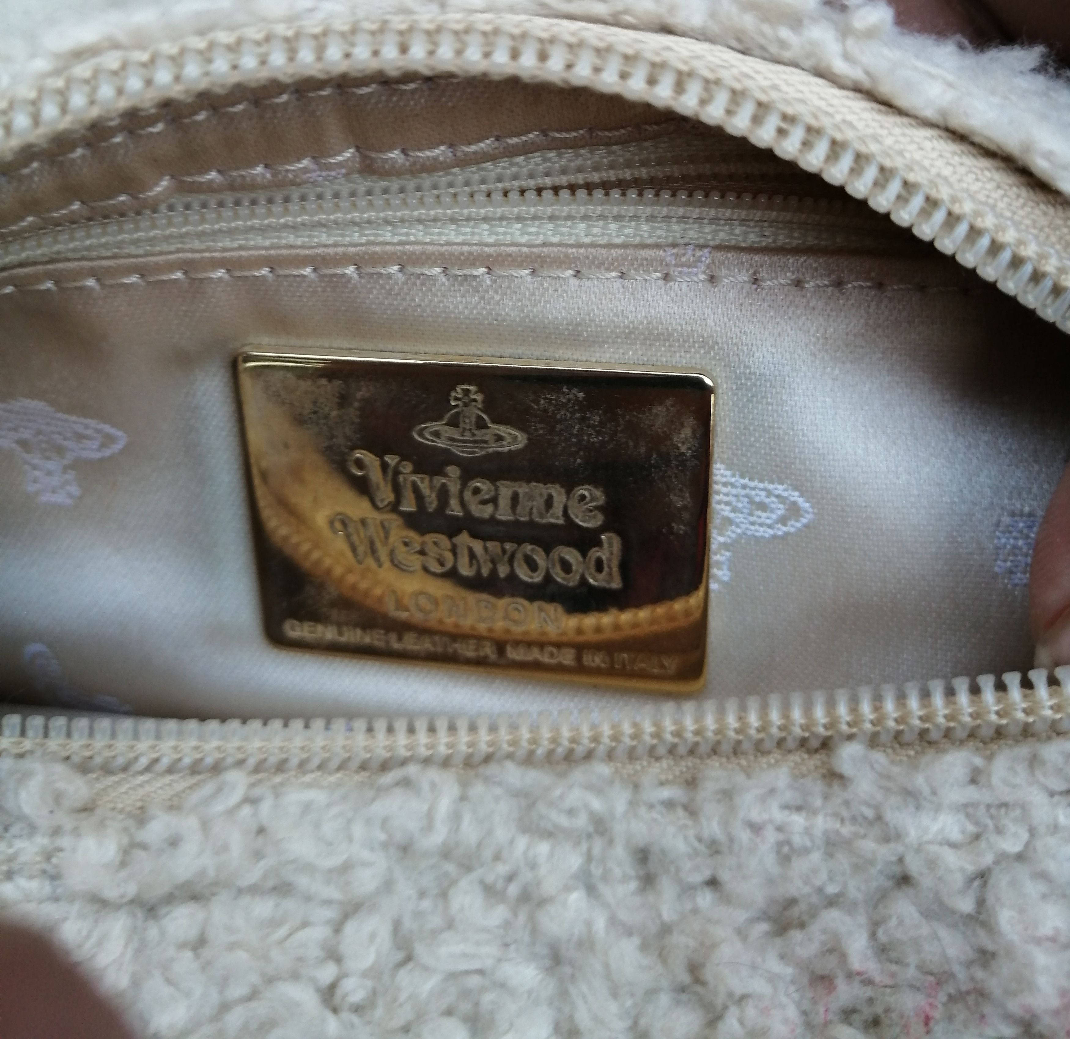 Vivienne Westwood *FINAL DROP*Rare Teddy Fleece Belt Bag Size ONE SIZE - 10 Thumbnail