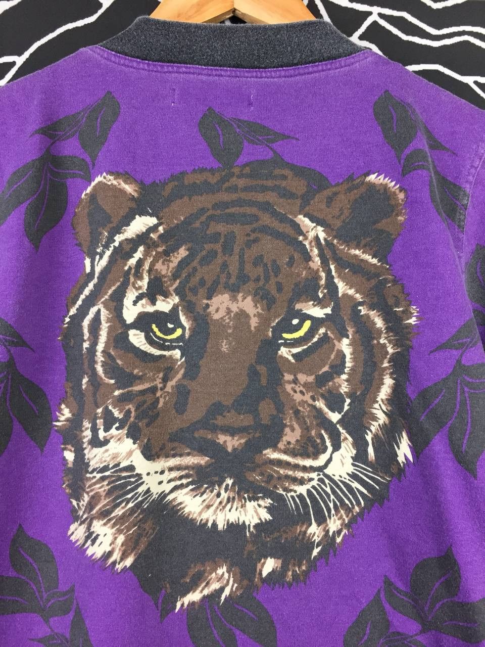 Stussy Vtg Stussy Skateboards Tiger All Over Print Jacket Size US S / EU 44-46 / 1 - 9 Thumbnail