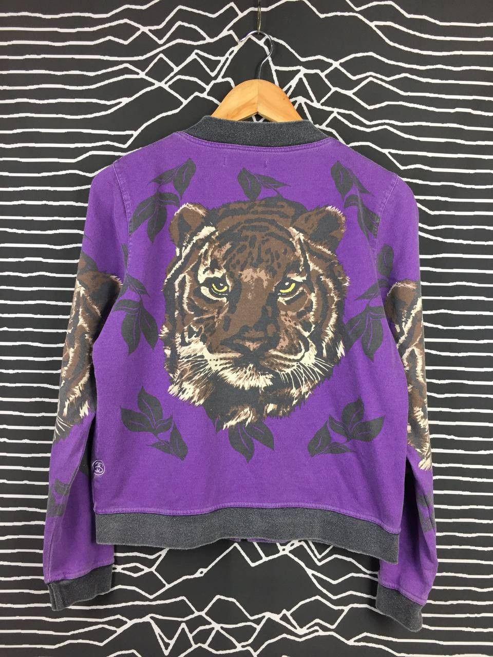 Stussy Vtg Stussy Skateboards Tiger All Over Print Jacket Size US S / EU 44-46 / 1 - 8 Thumbnail