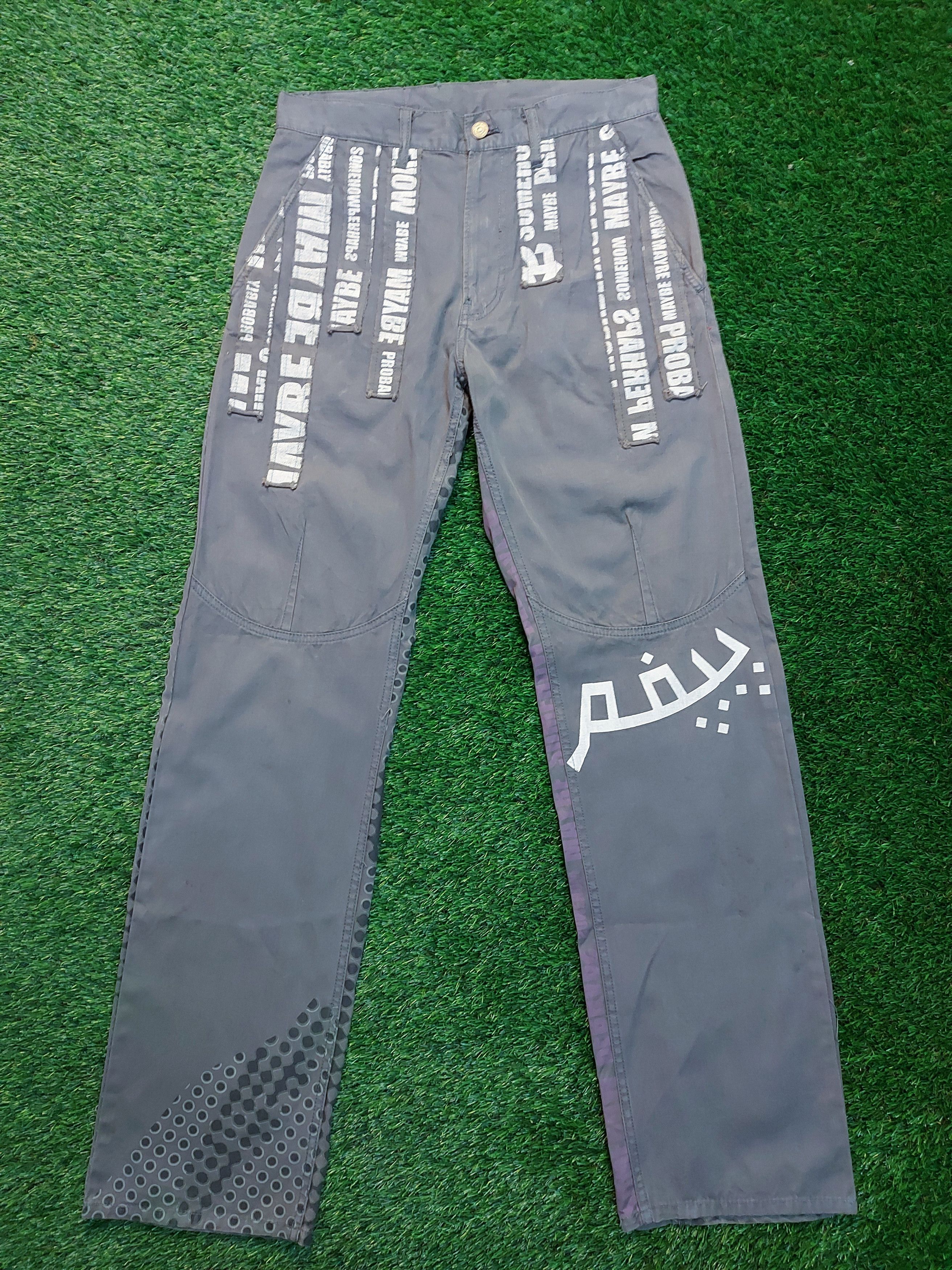 (J203) PPFM - patches slack pants