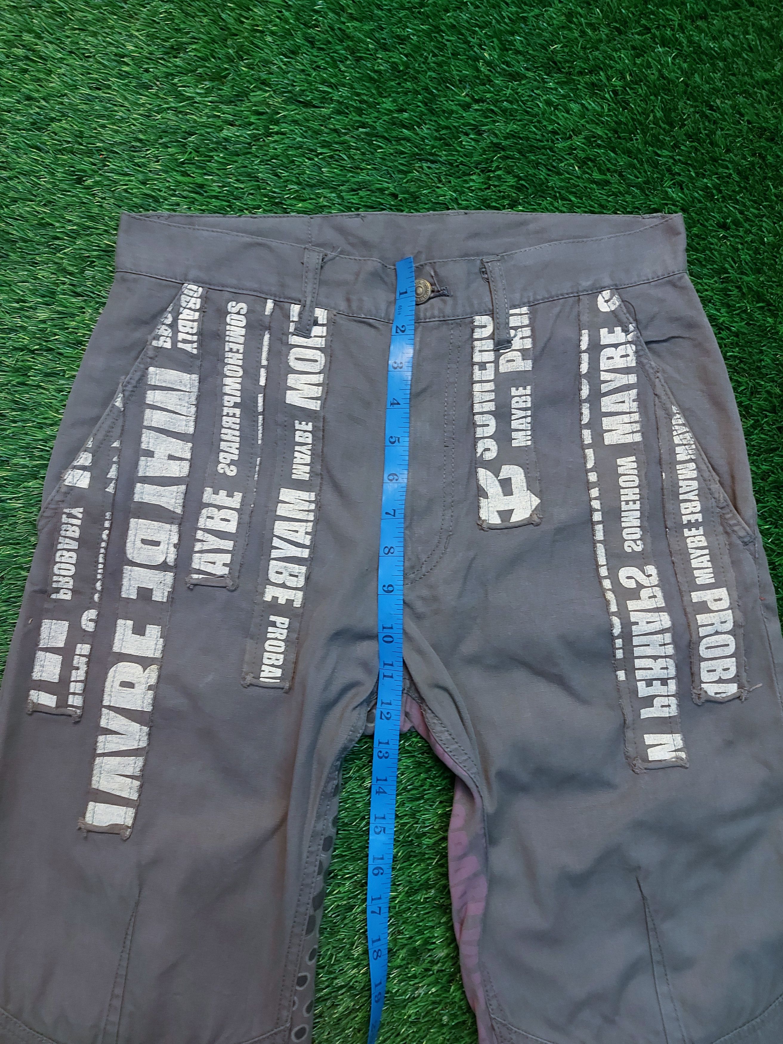 PPFM (J203) PPFM - patches slack pants Size US 30 / EU 46 - 9 Thumbnail