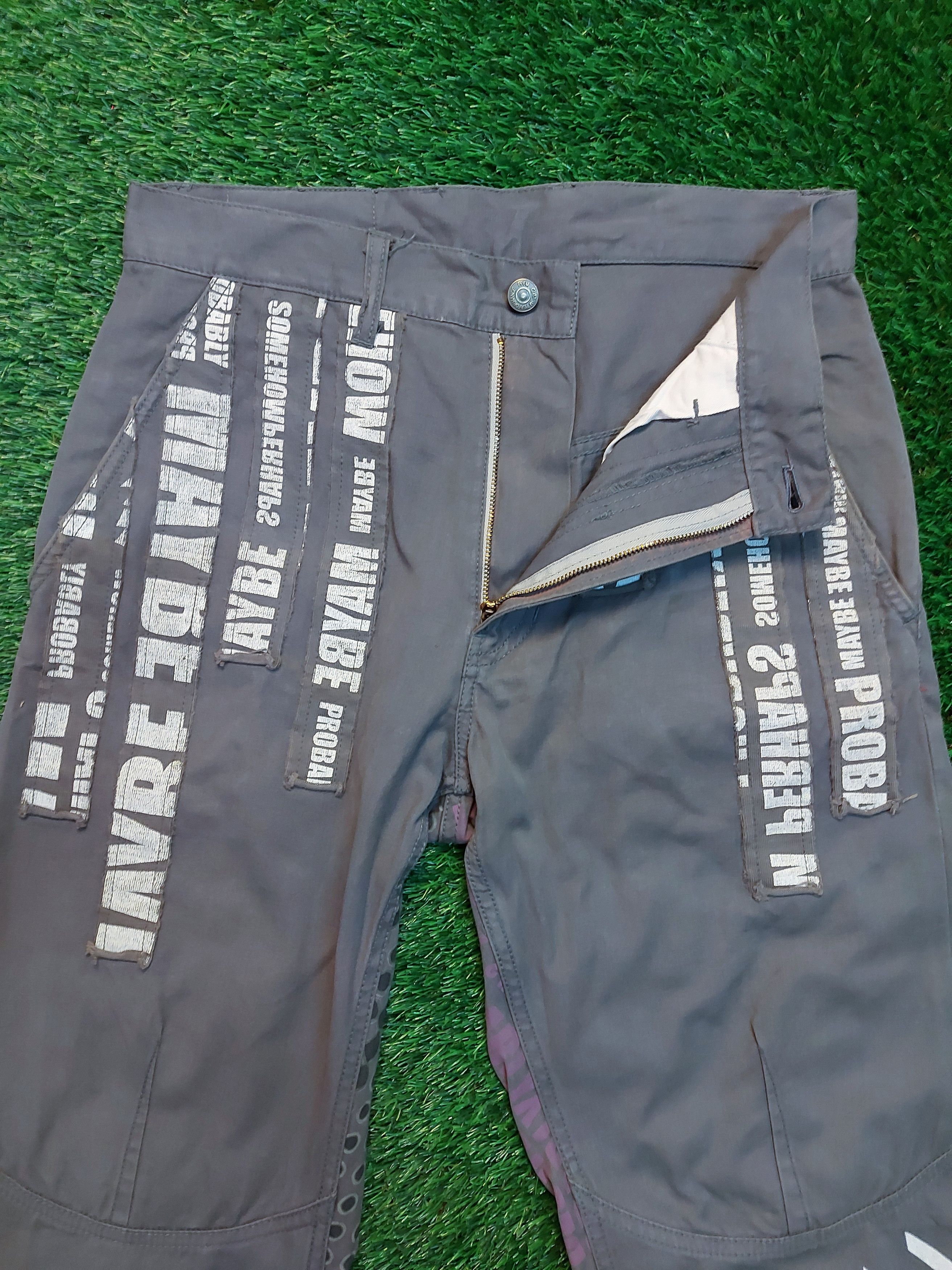 PPFM (J203) PPFM - patches slack pants Size US 30 / EU 46 - 12 Thumbnail
